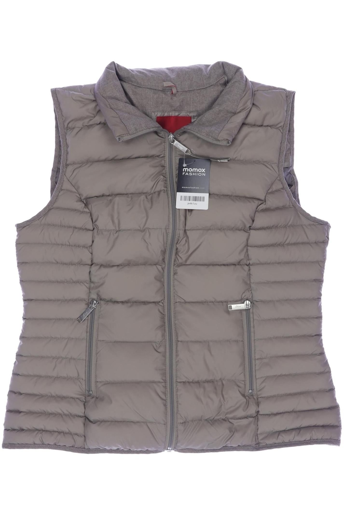 

s.Oliver Damen Weste, beige, Gr. 38