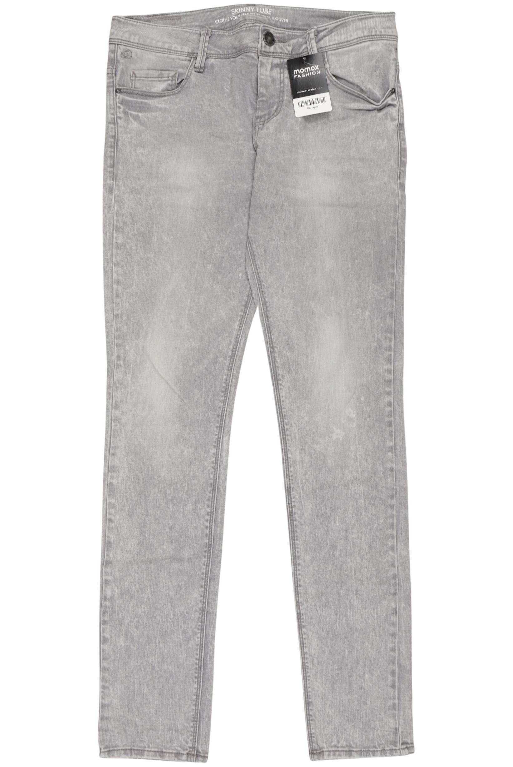 

s.Oliver Damen Jeans, grau, Gr. 38