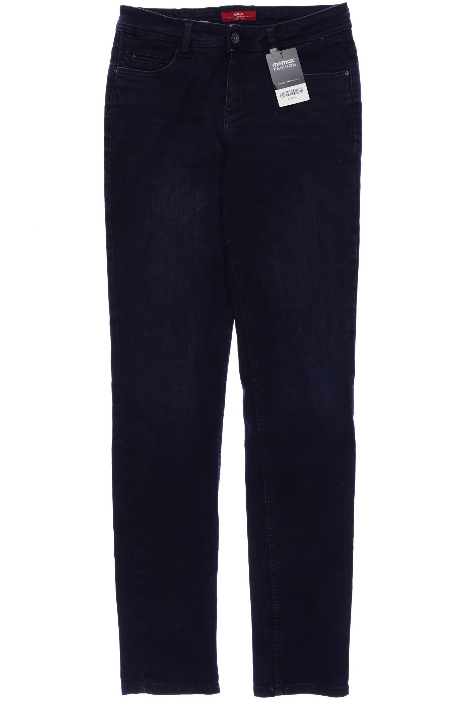 

s.Oliver Damen Jeans, marineblau