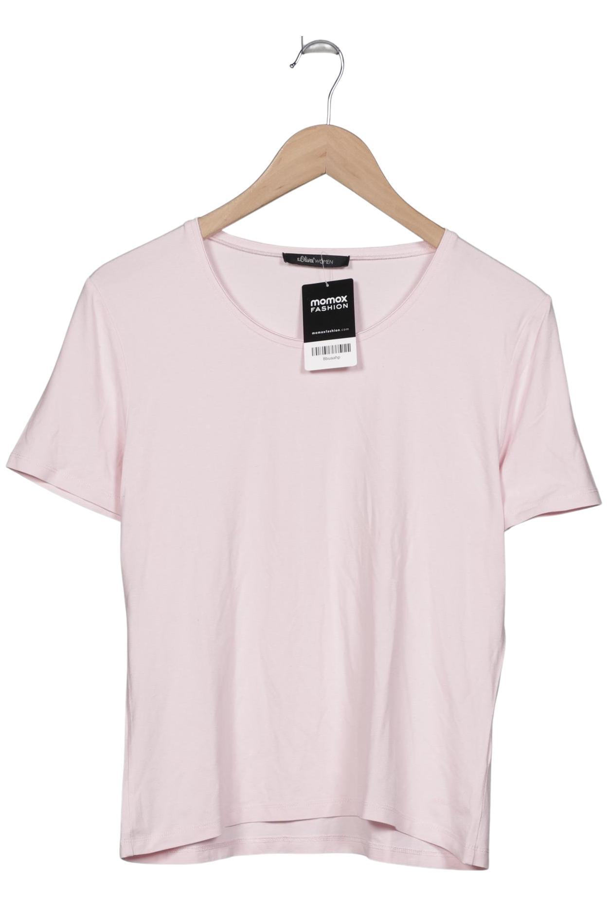 

s.Oliver Damen T-Shirt, pink, Gr. 44