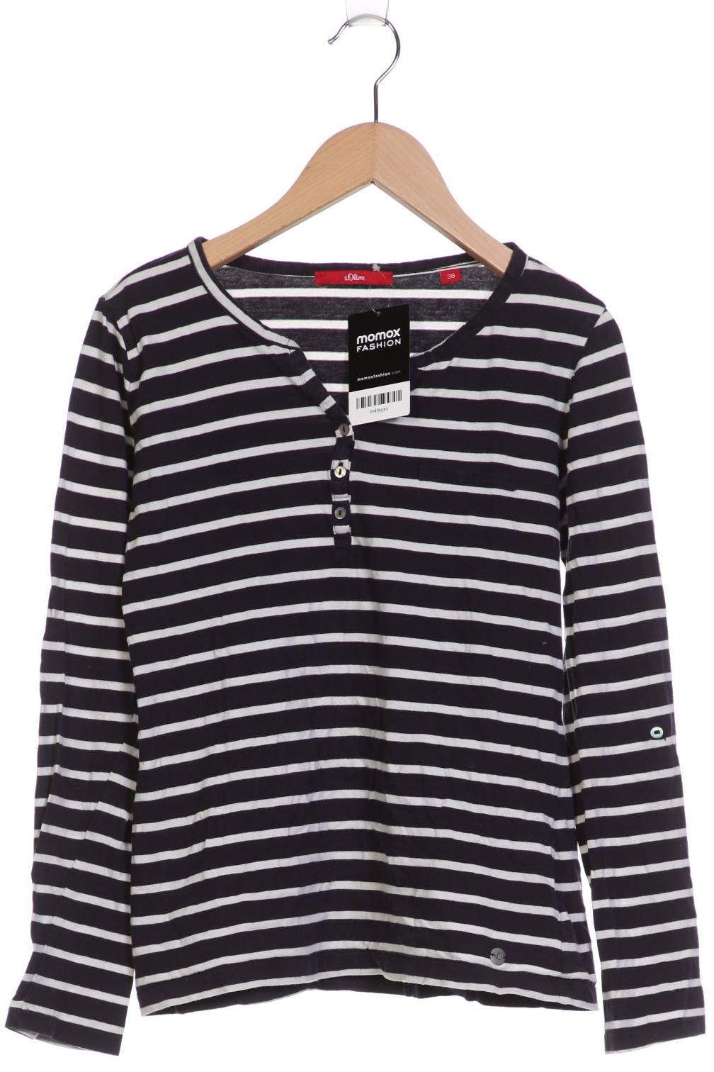 

s.Oliver Damen Langarmshirt, marineblau, Gr. 38