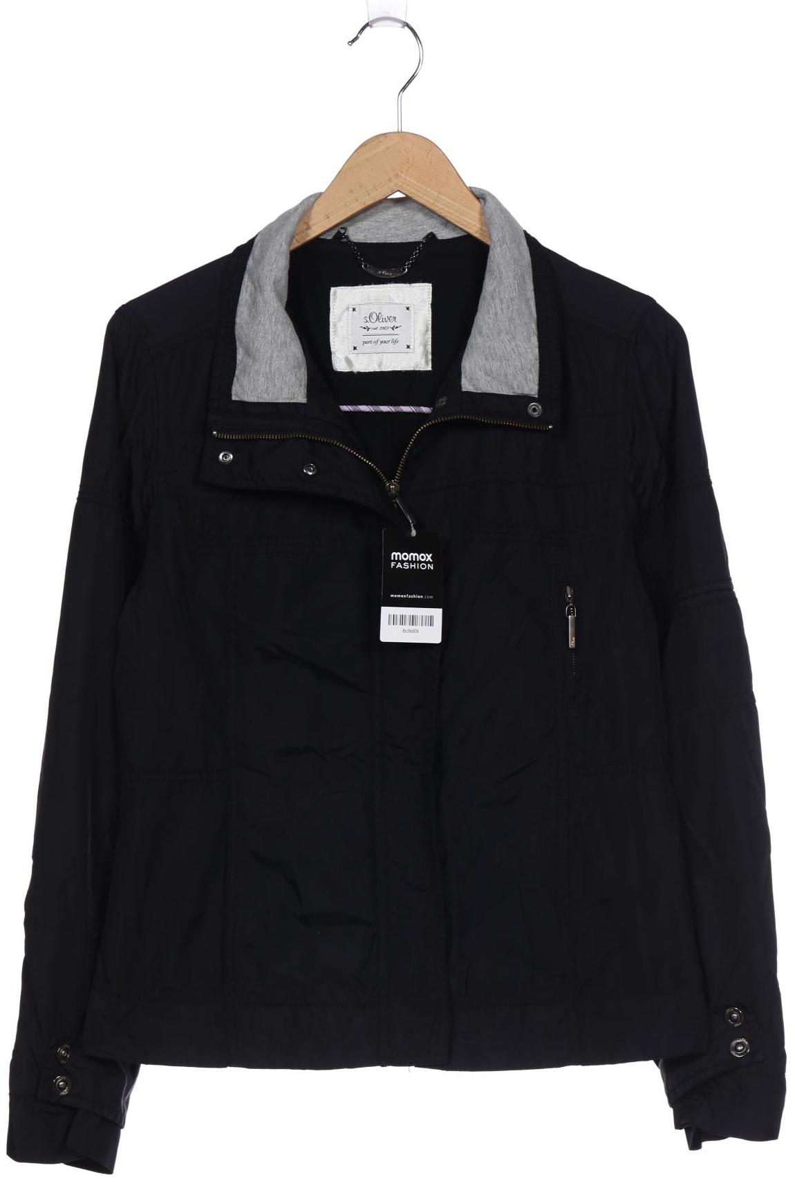

s.Oliver Damen Jacke, schwarz
