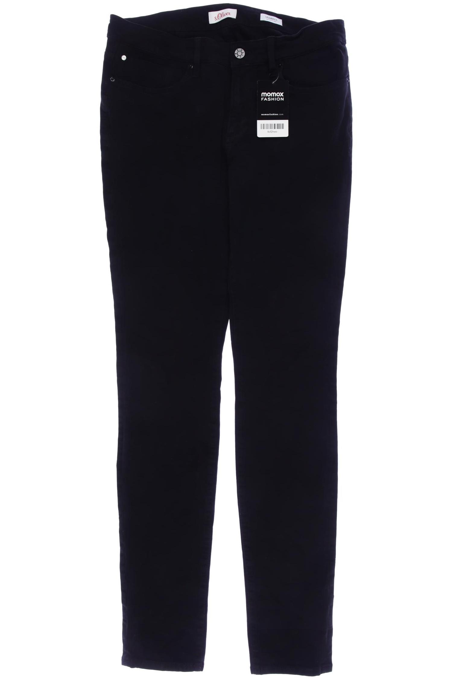 

s.Oliver Damen Jeans, schwarz