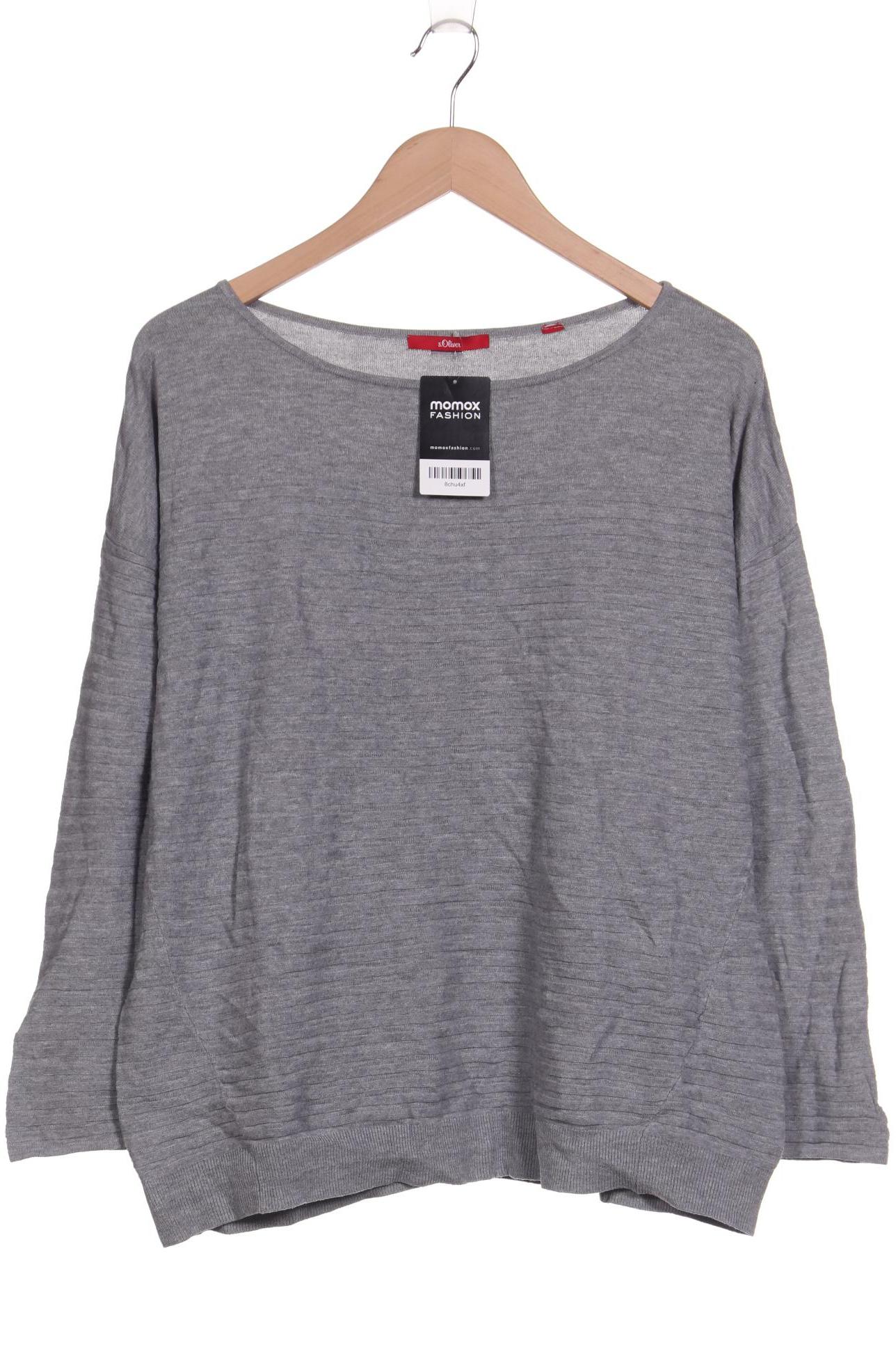 

s.Oliver Damen Pullover, grau, Gr. 46