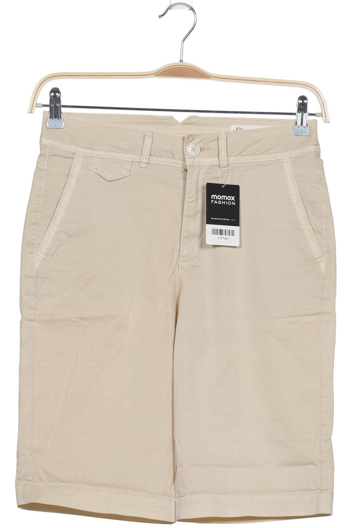 

s.Oliver Damen Shorts, beige, Gr. 34