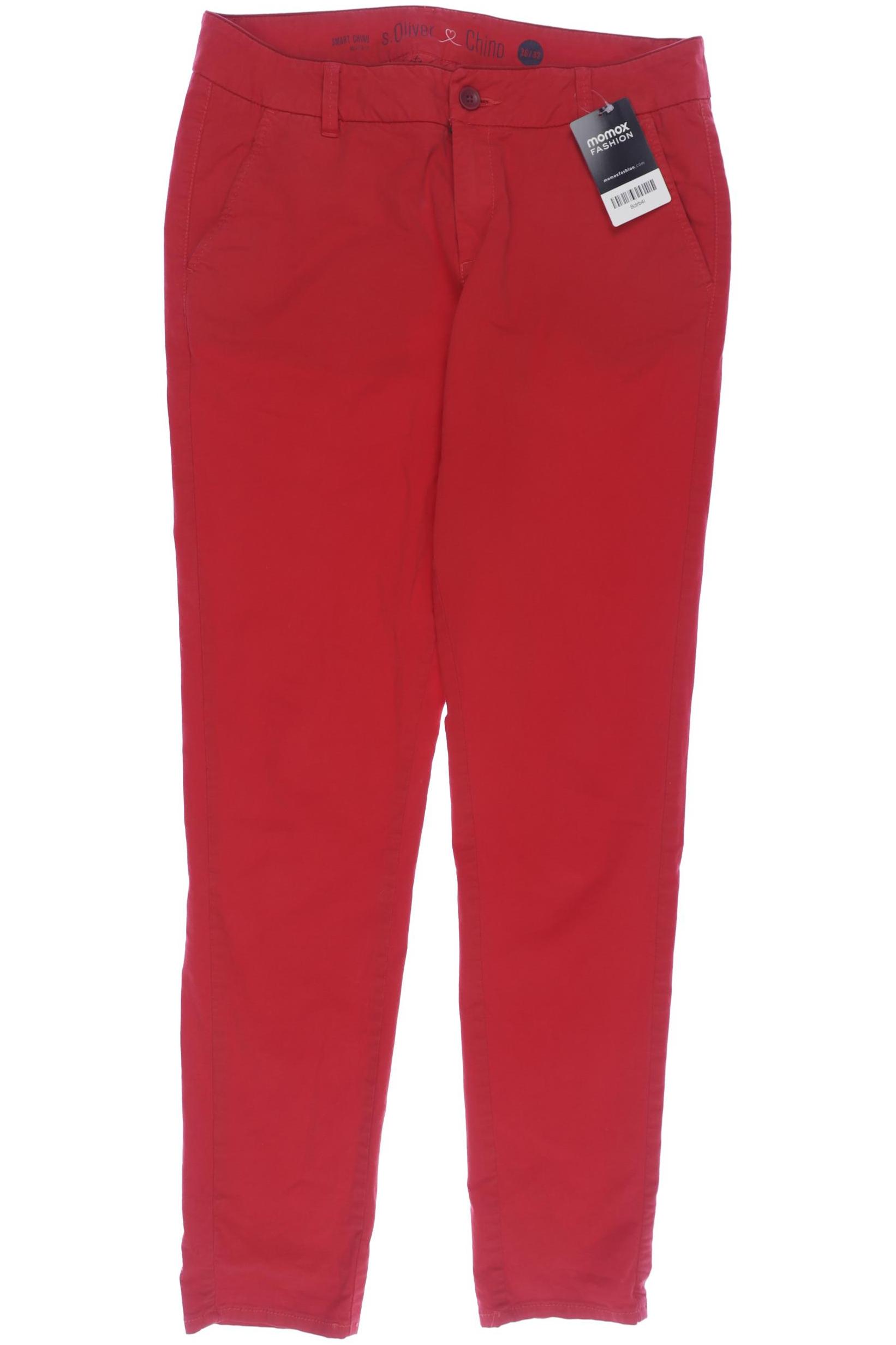 

s.Oliver Damen Stoffhose, rot, Gr. 36