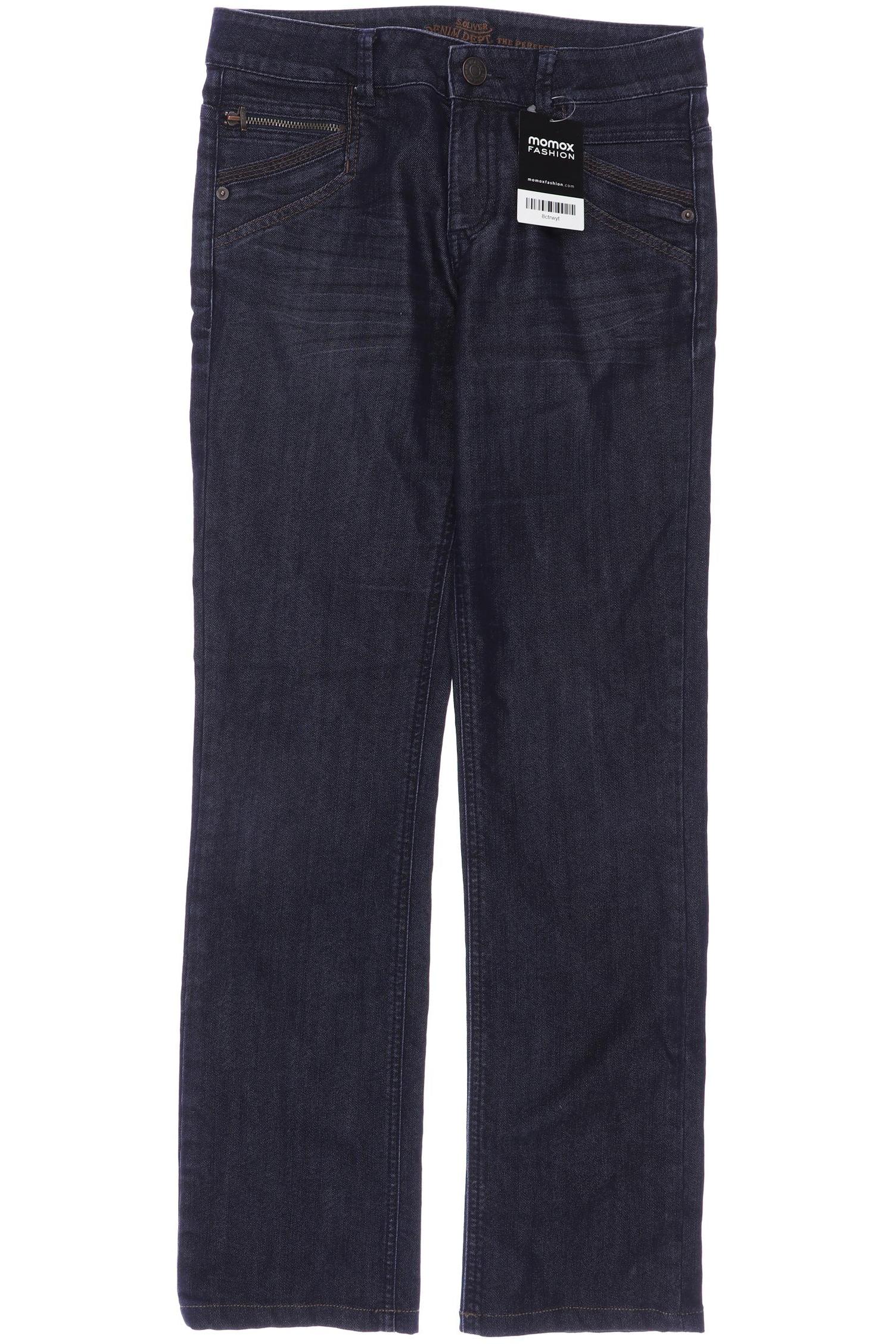 

s.Oliver Damen Jeans, marineblau