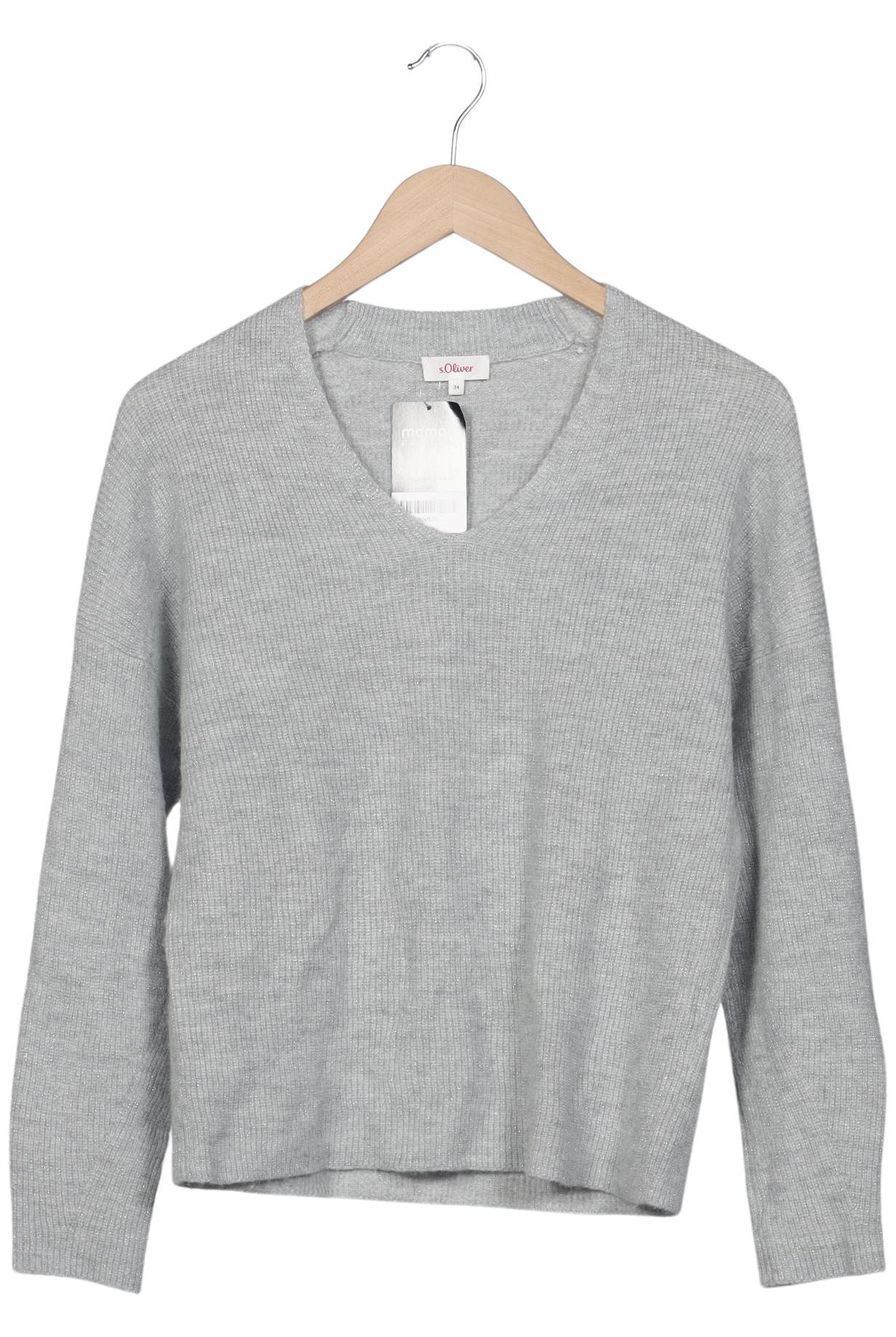 

s.Oliver Damen Pullover, grau, Gr. 34