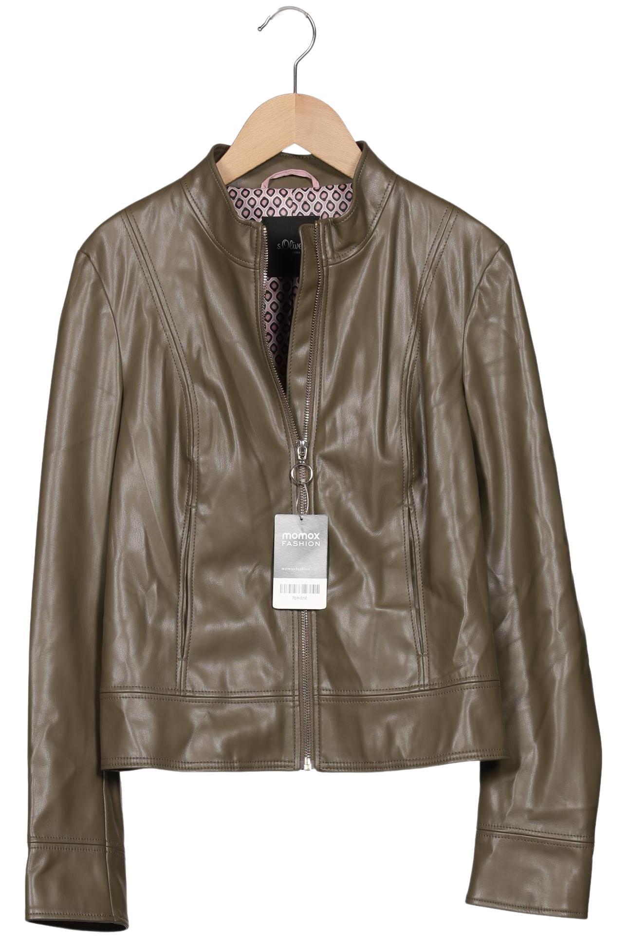 

s.Oliver Damen Jacke, grün, Gr. 36