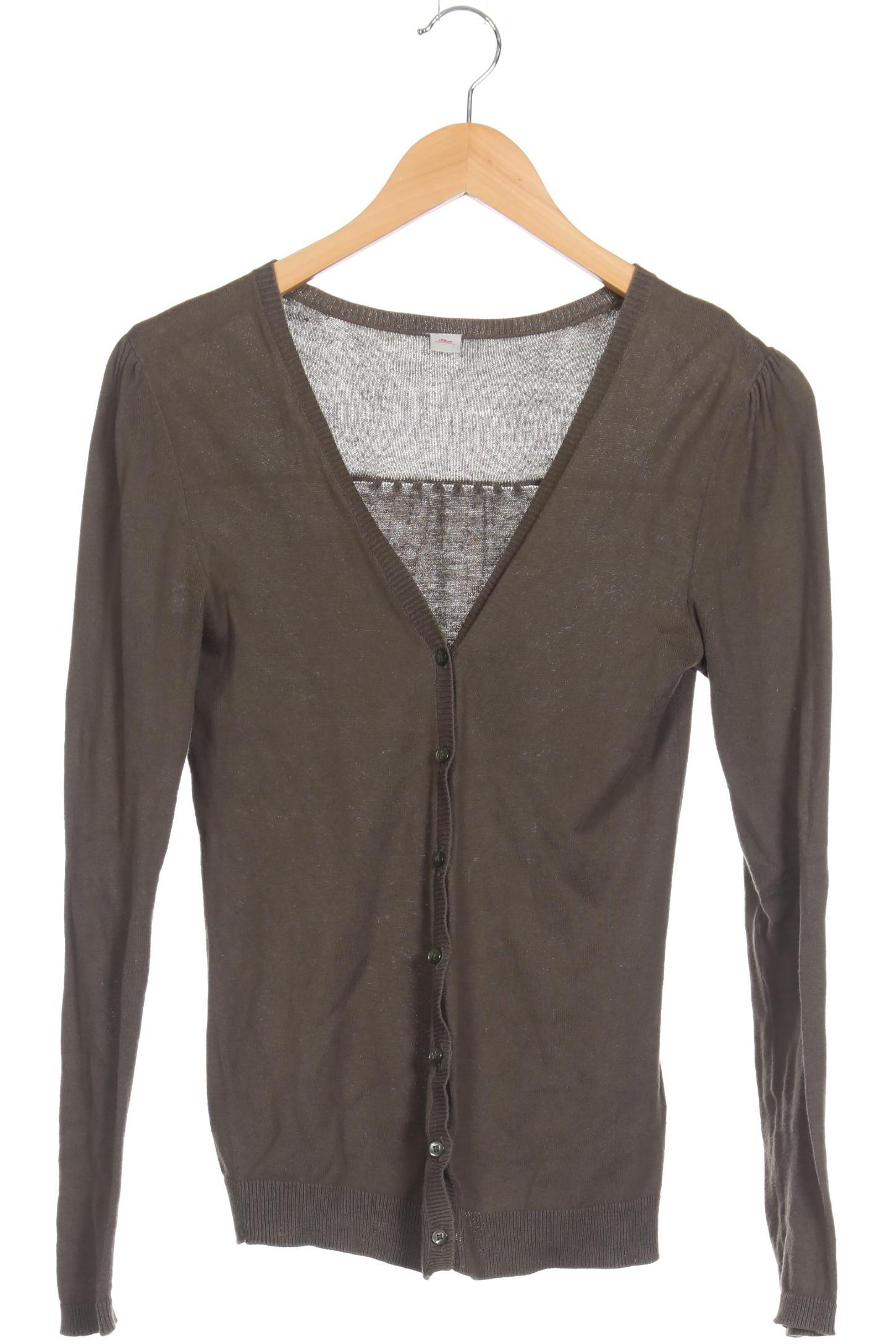 

s.Oliver Damen Strickjacke, grün
