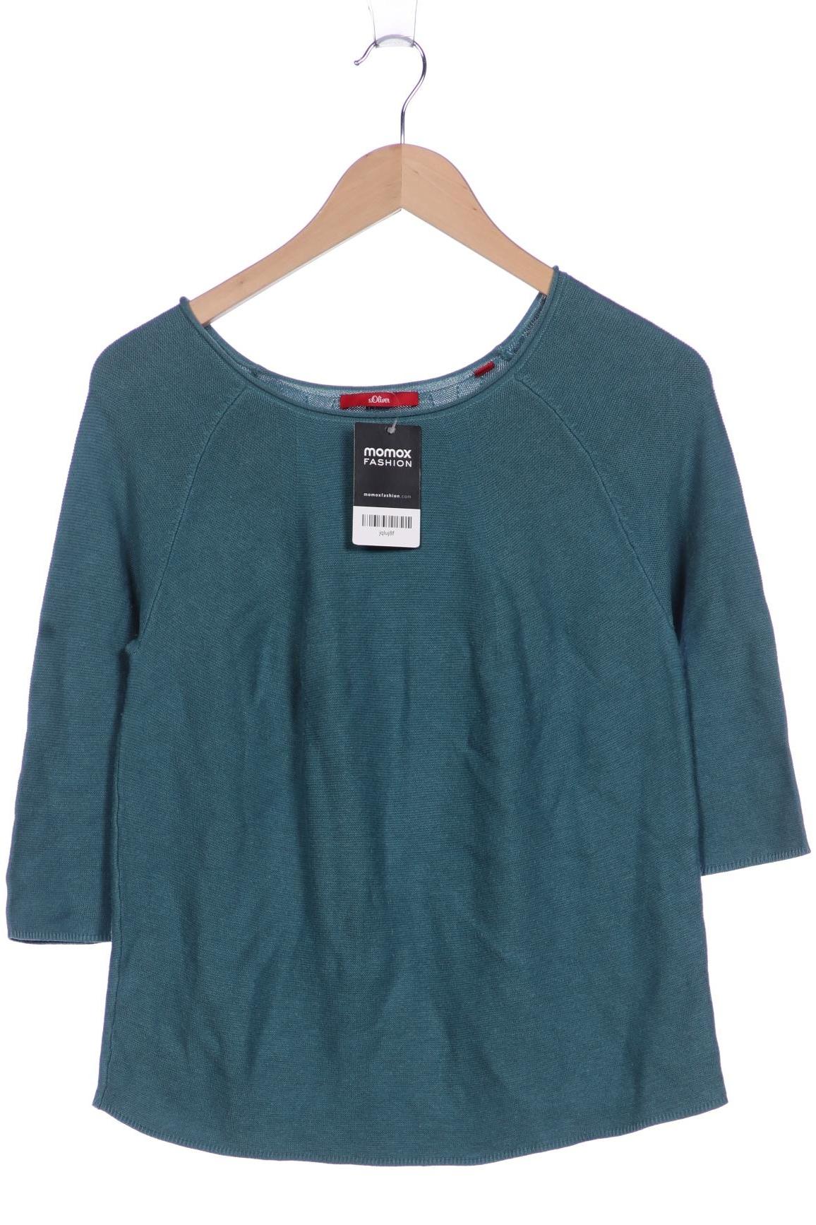 

s.Oliver Damen Pullover, türkis, Gr. 36