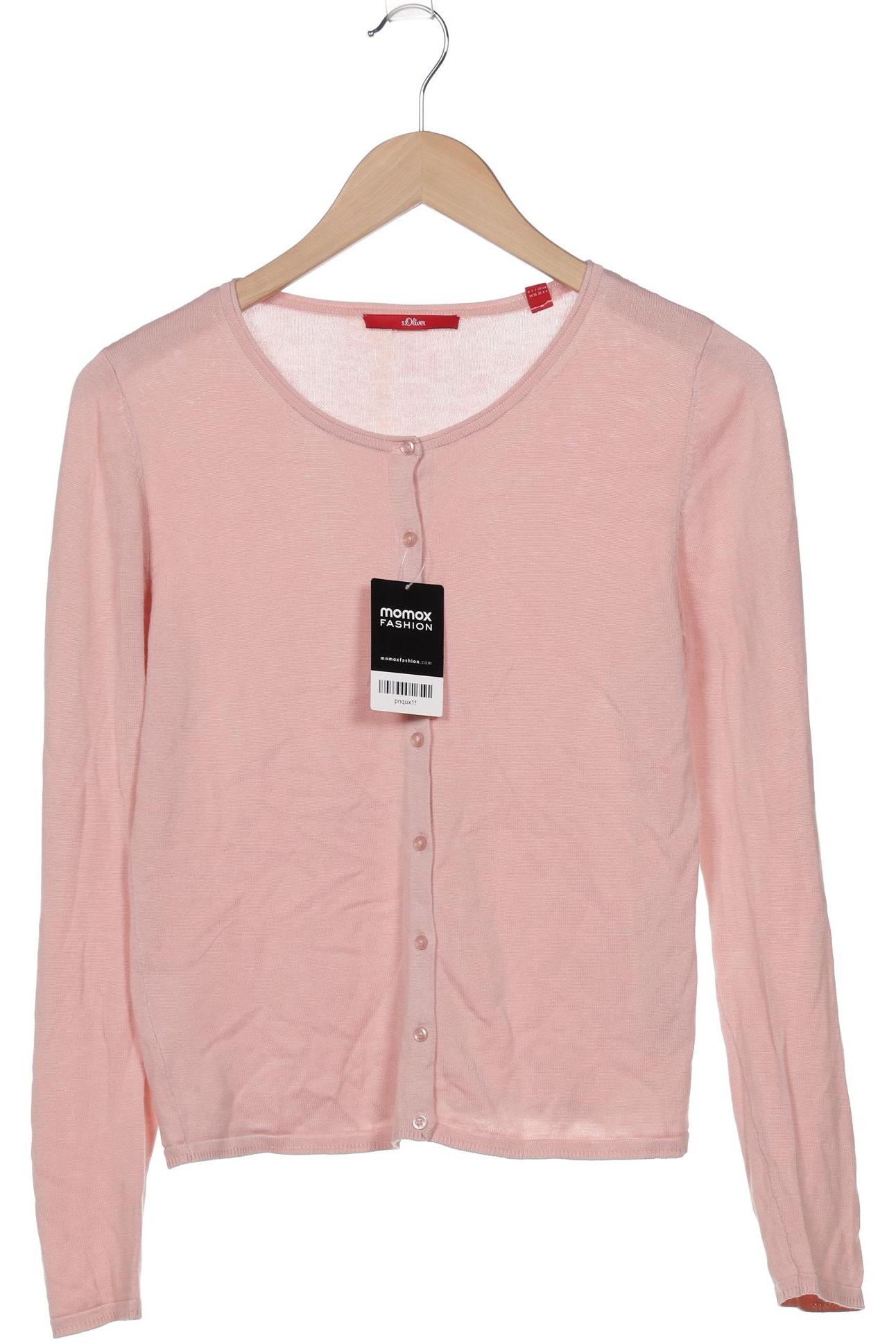 

s.Oliver Damen Strickjacke, pink, Gr. 34