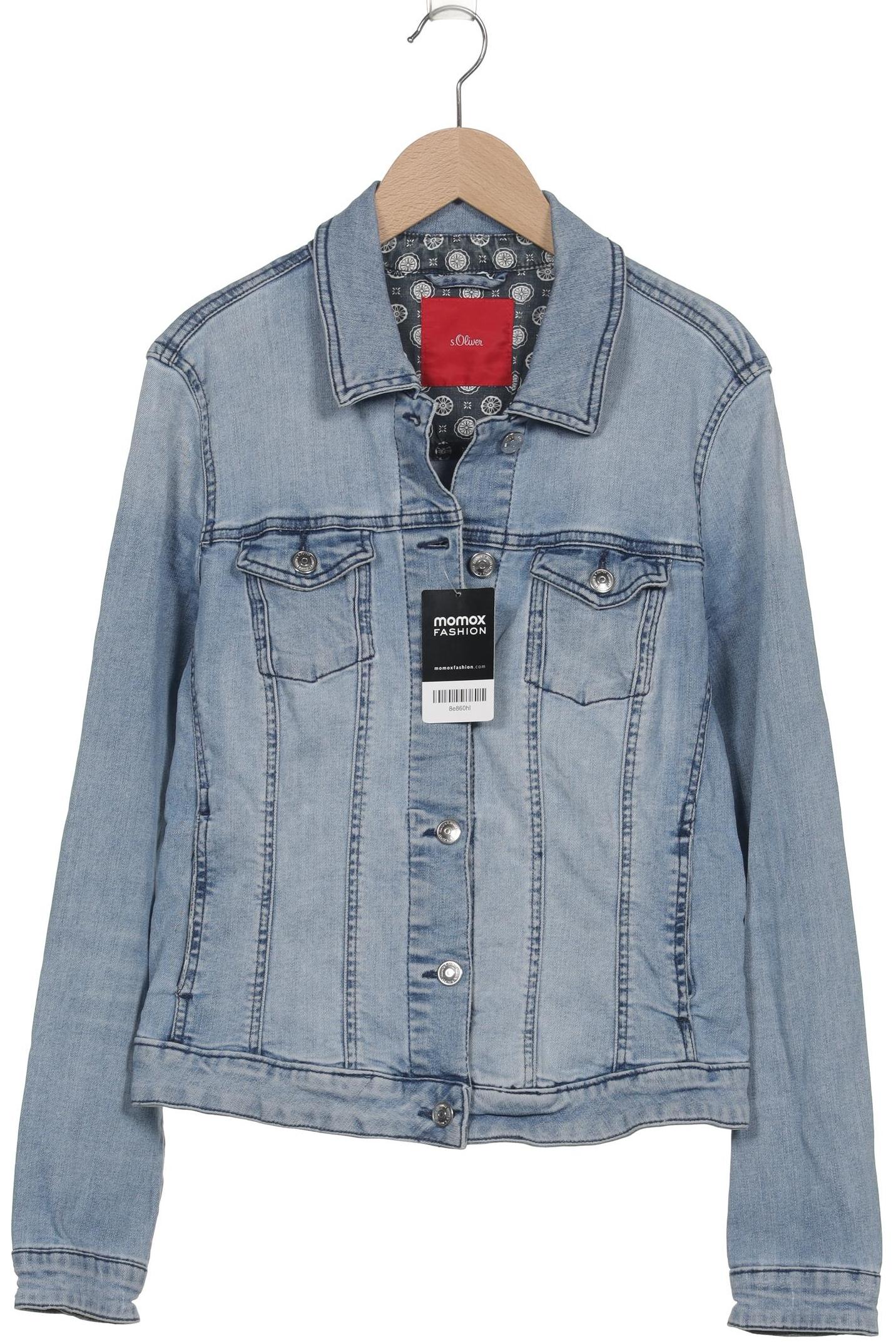 

s.Oliver Damen Jacke, blau, Gr. 40