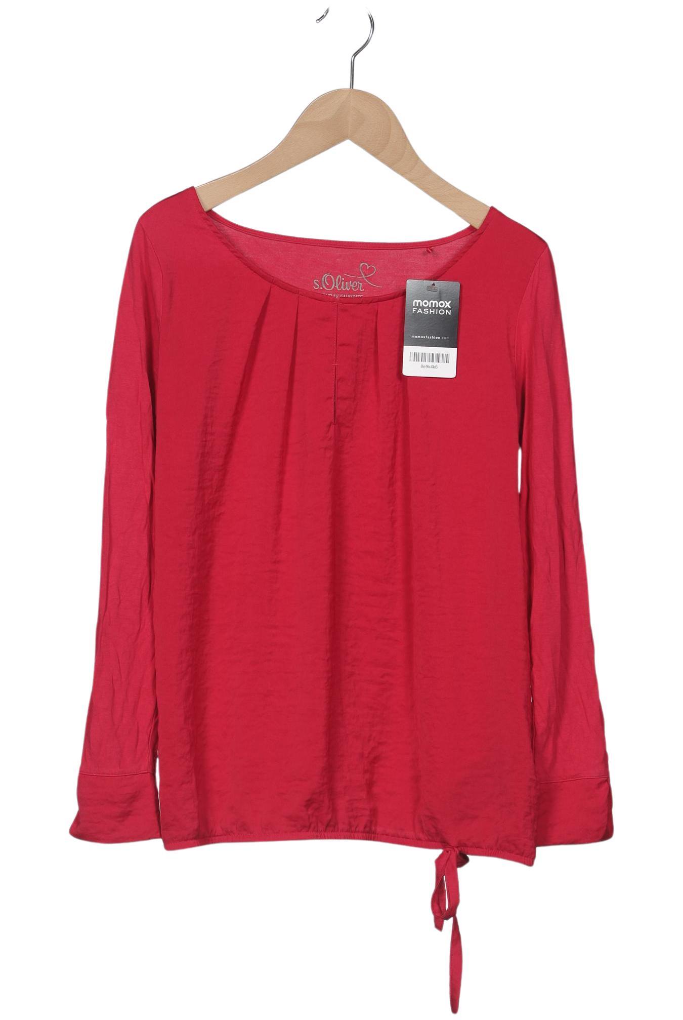 

s.Oliver Damen Langarmshirt, rot, Gr. 34