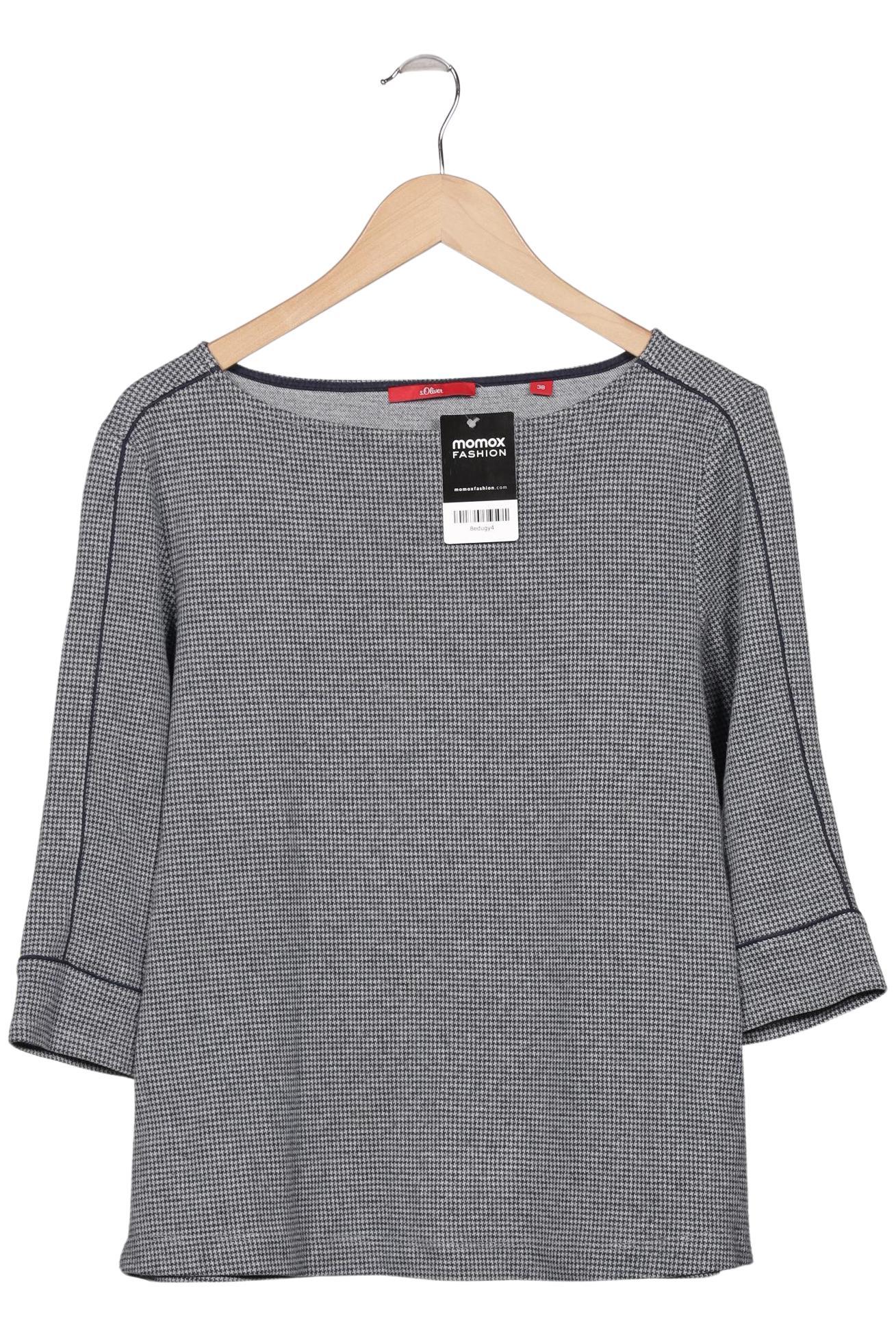 

s.Oliver Damen Langarmshirt, mehrfarbig, Gr. 38