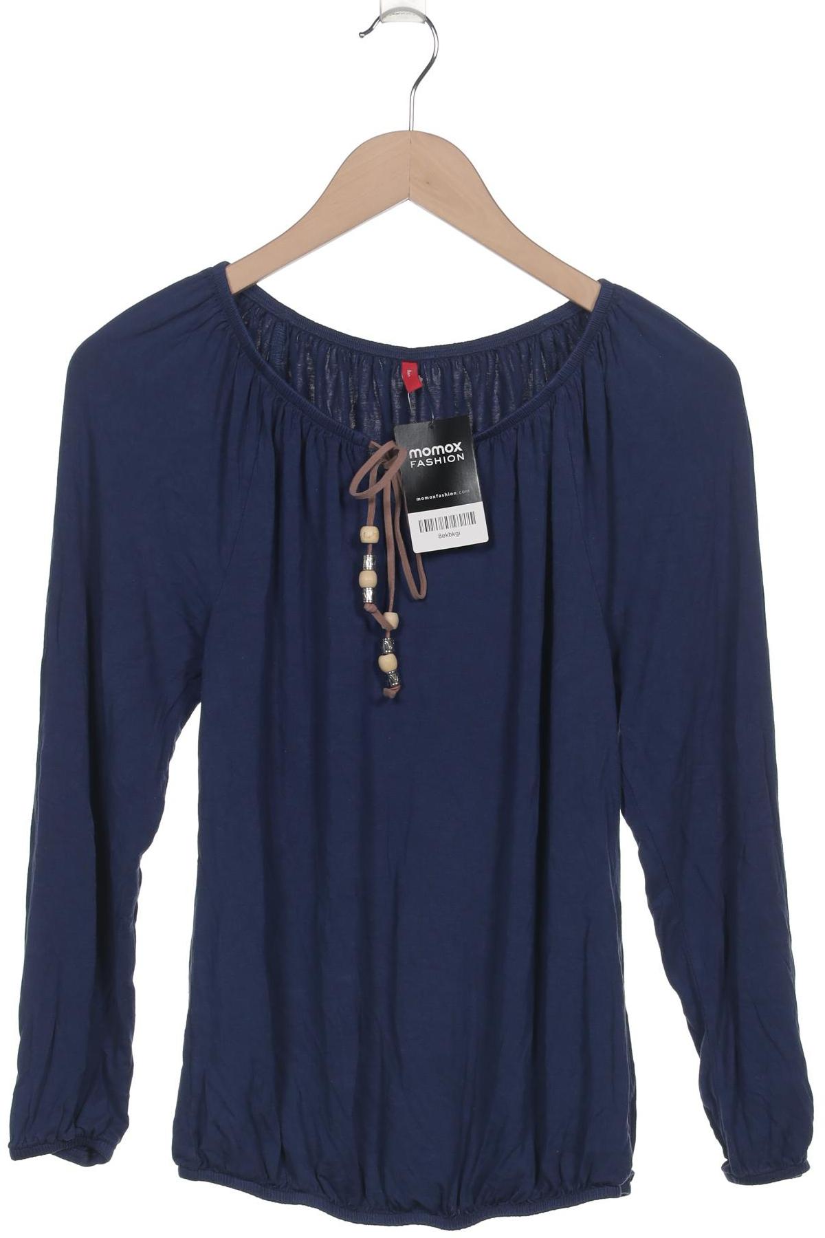 

s.Oliver Damen Langarmshirt, marineblau, Gr. 36