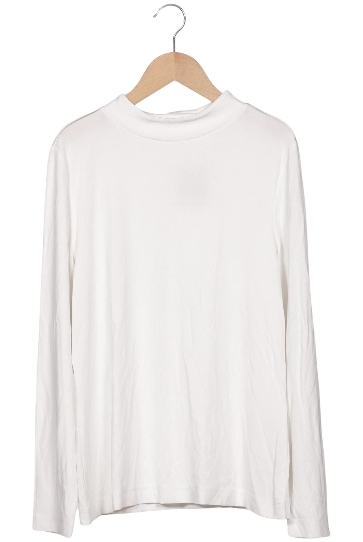 

s.Oliver Damen Langarmshirt, weiß, Gr. 42