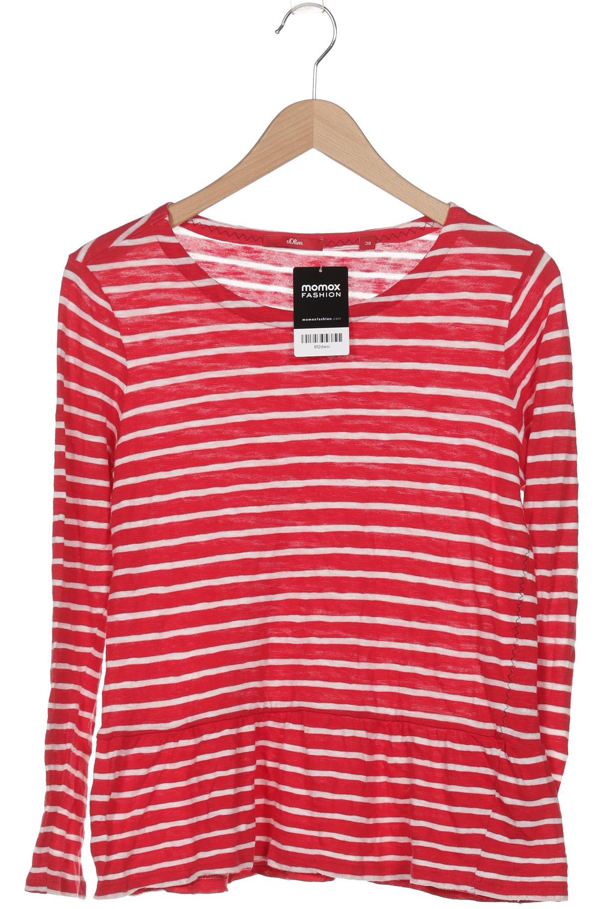 

s.Oliver Damen Langarmshirt, rot, Gr. 38