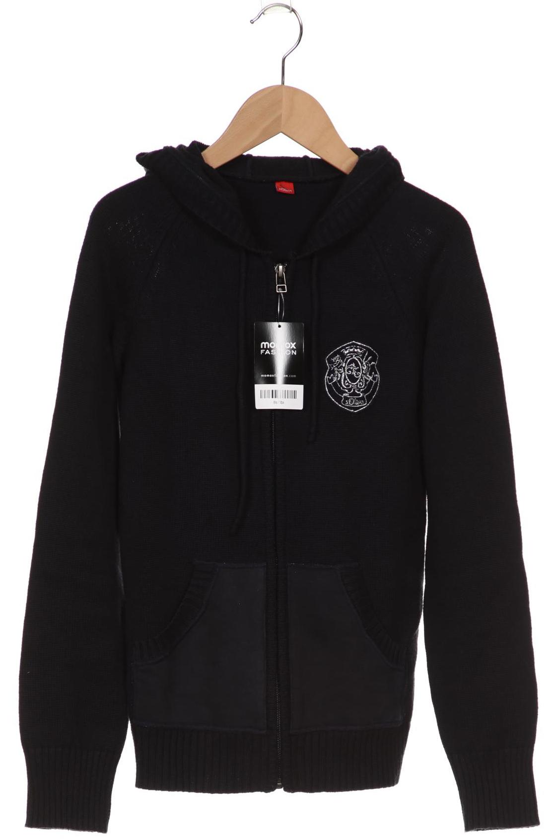 

s.Oliver Damen Kapuzenpullover, marineblau, Gr. 38