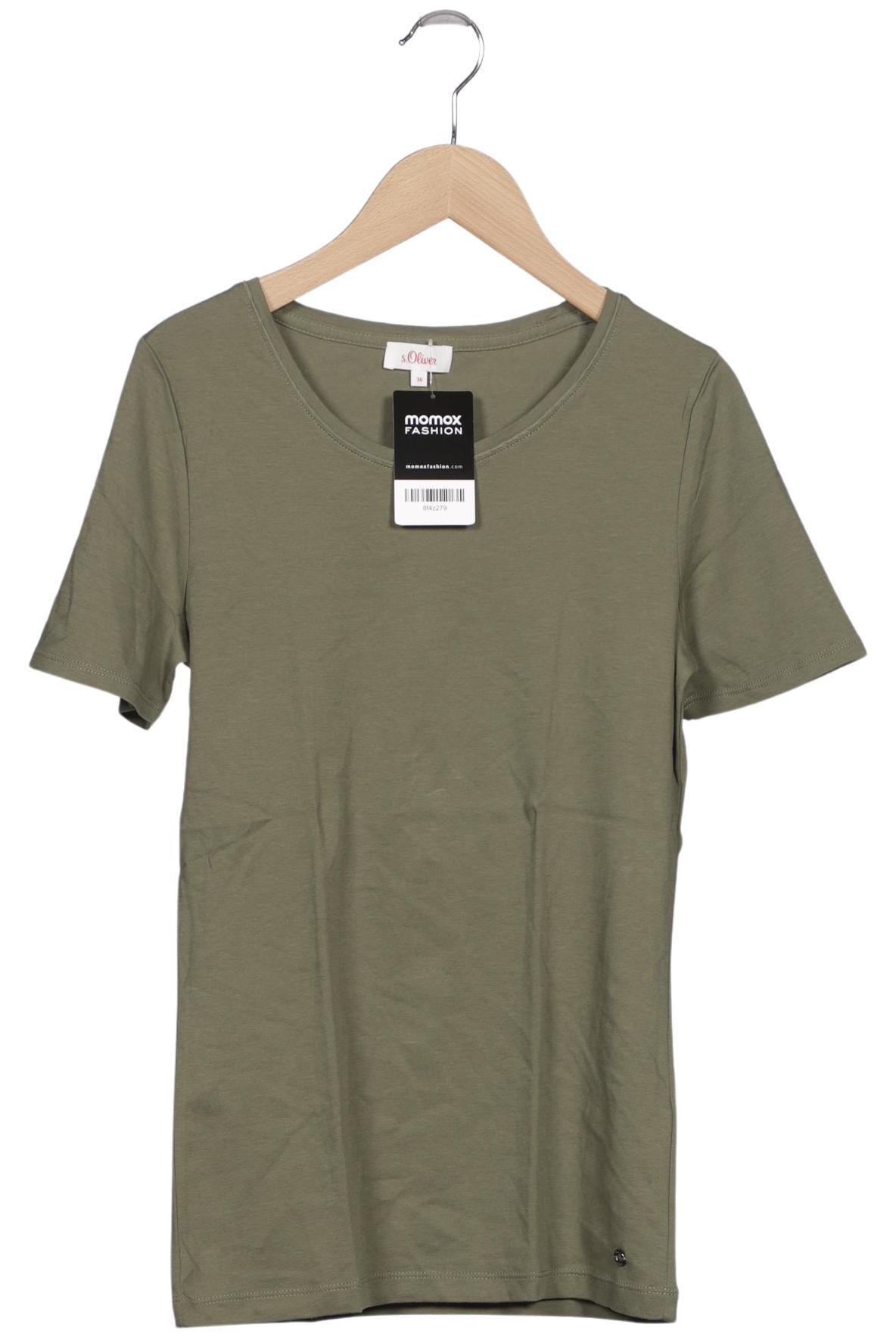 

s.Oliver Damen T-Shirt, grün, Gr. 36