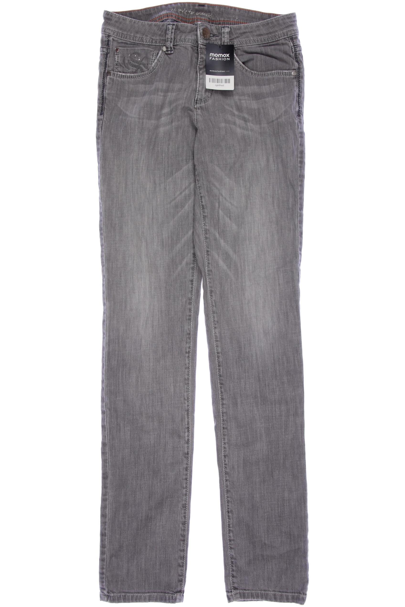 

s.Oliver Damen Jeans, grau, Gr. 28