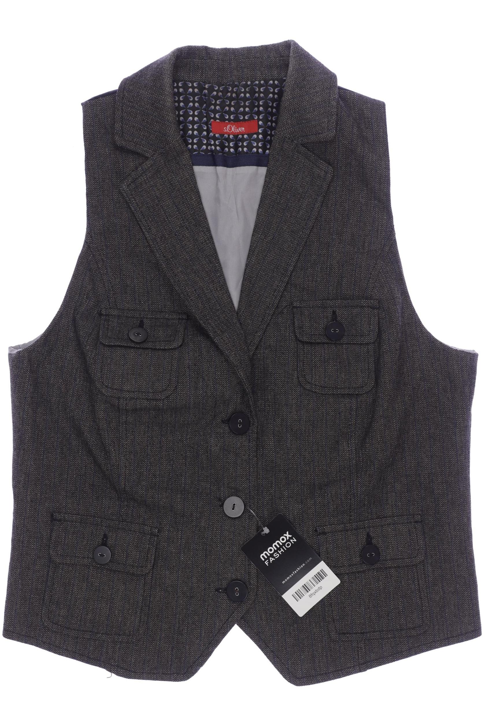 

s.Oliver Damen Weste, beige, Gr. 40