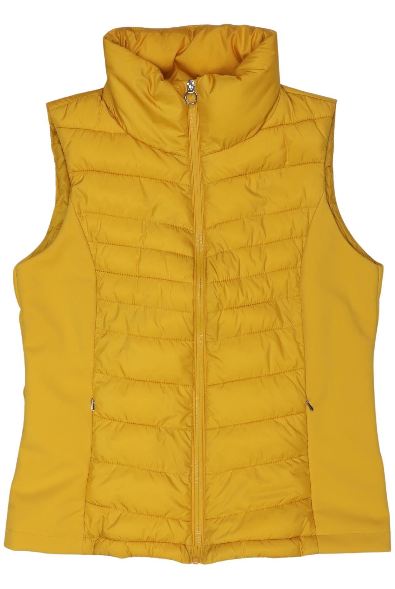 

s.Oliver Damen Weste, gelb, Gr. 42