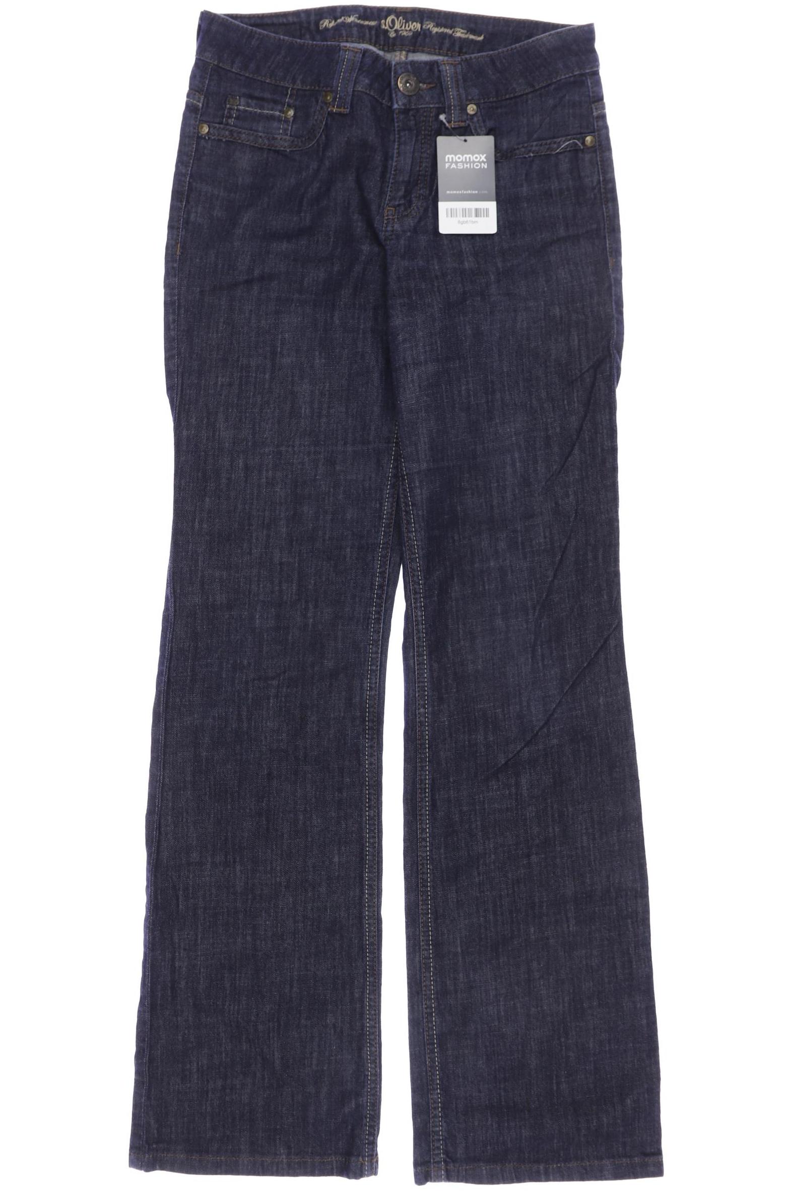 

s.Oliver Damen Jeans, marineblau