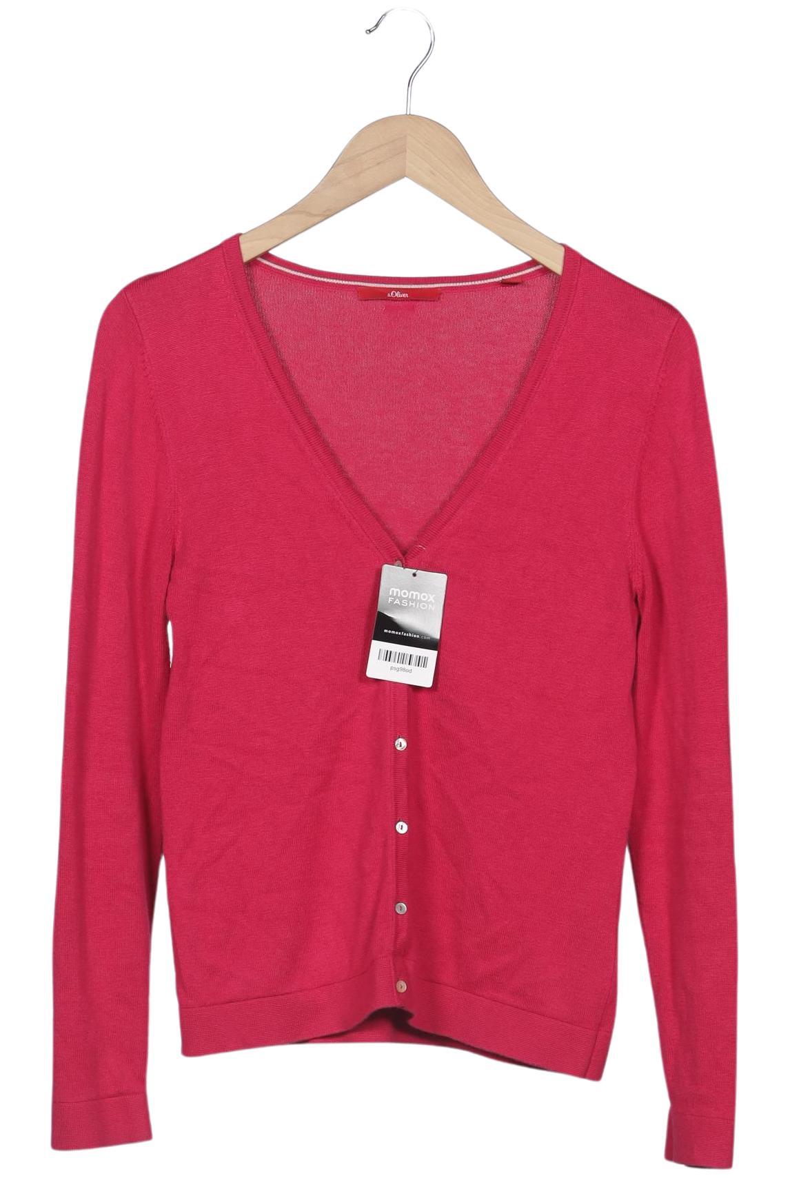 

s.Oliver Damen Strickjacke, pink, Gr. 36