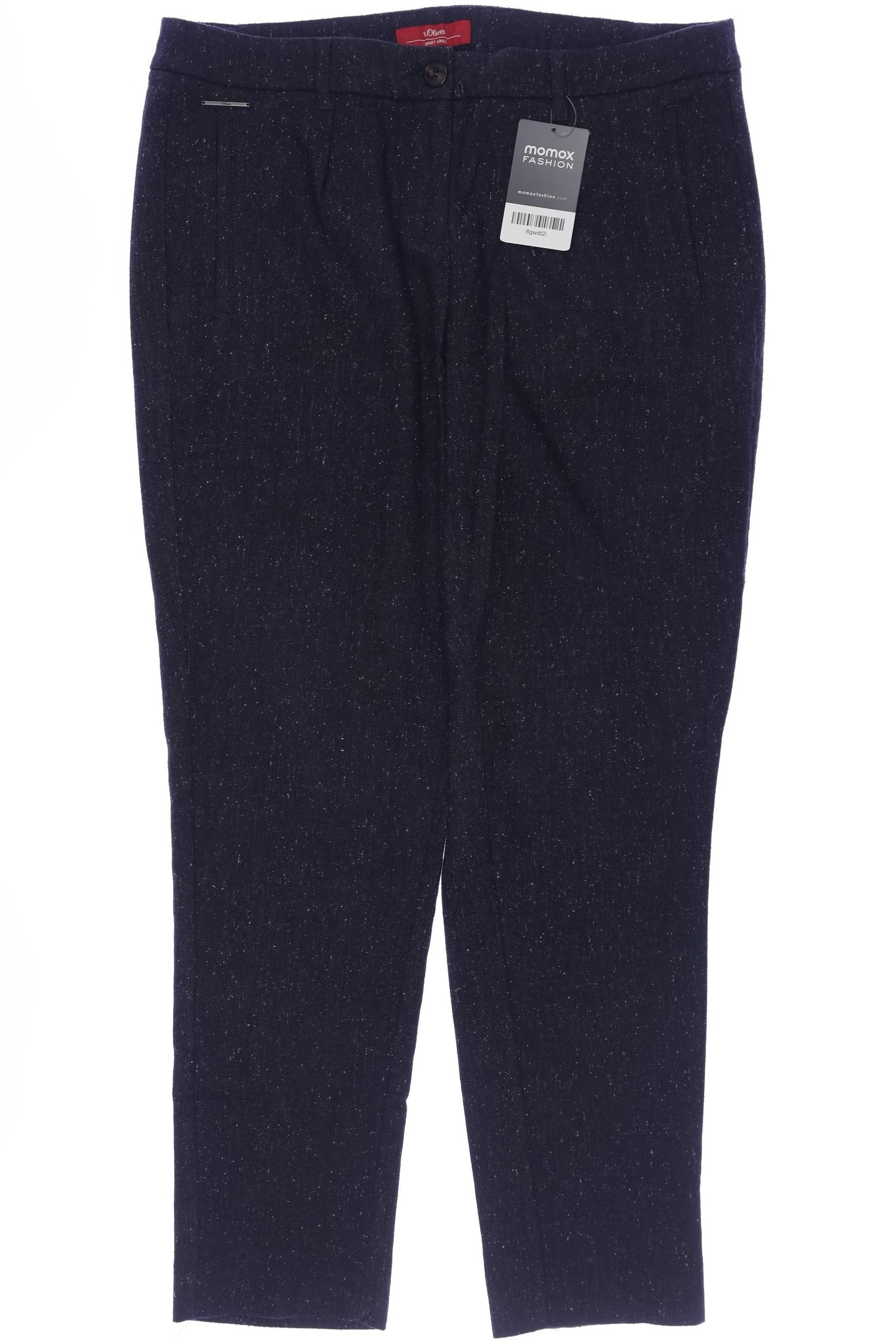 

s.Oliver Damen Stoffhose, marineblau, Gr. 31