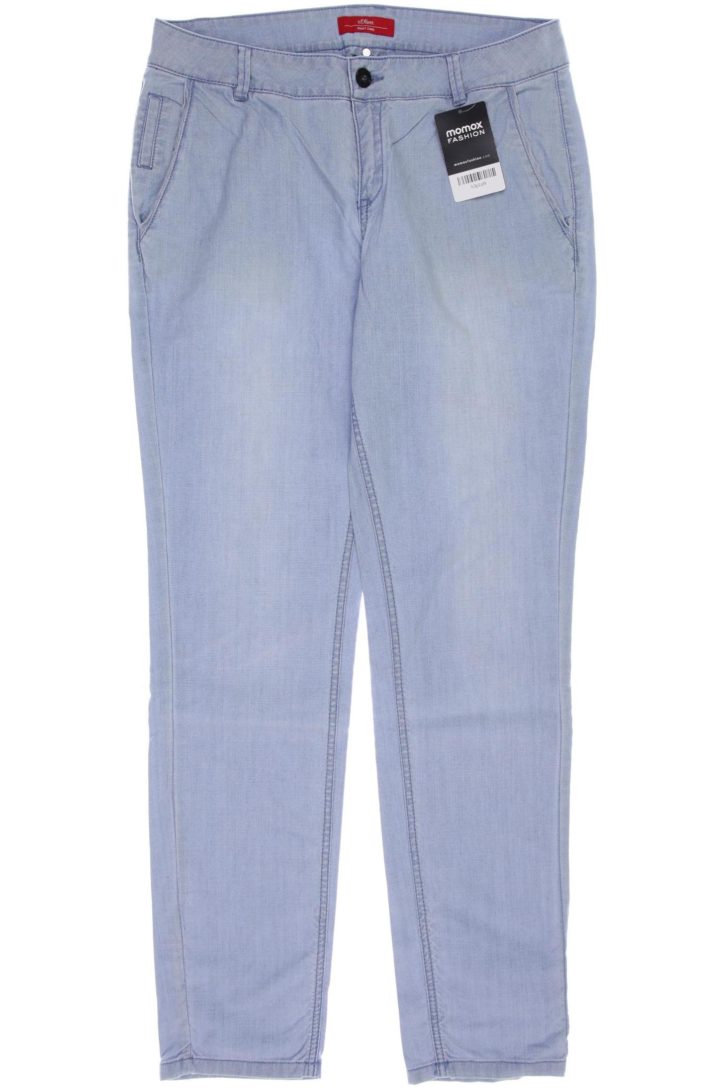 

s.Oliver Damen Jeans, hellblau