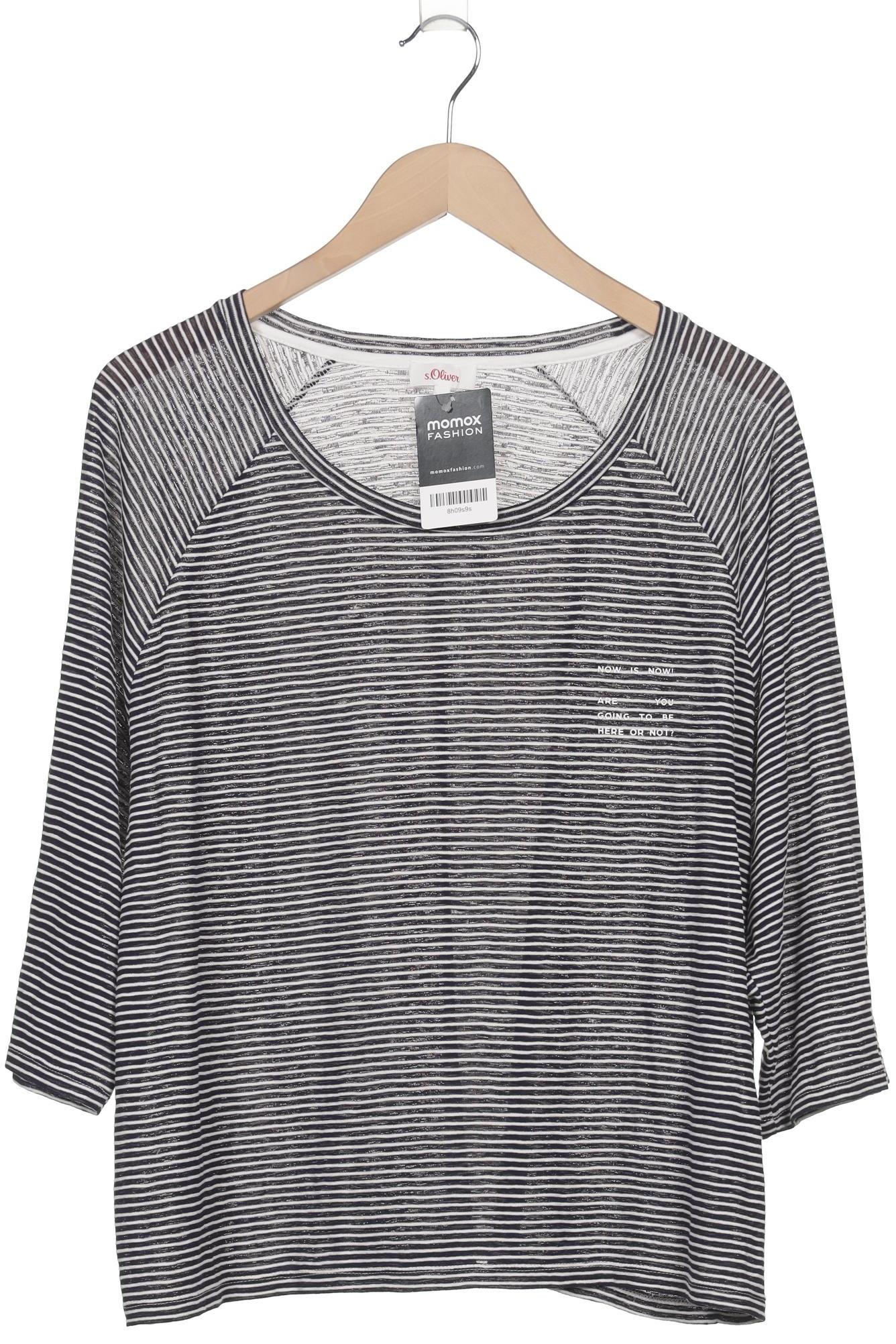 

s.Oliver Damen Langarmshirt, marineblau, Gr. 42