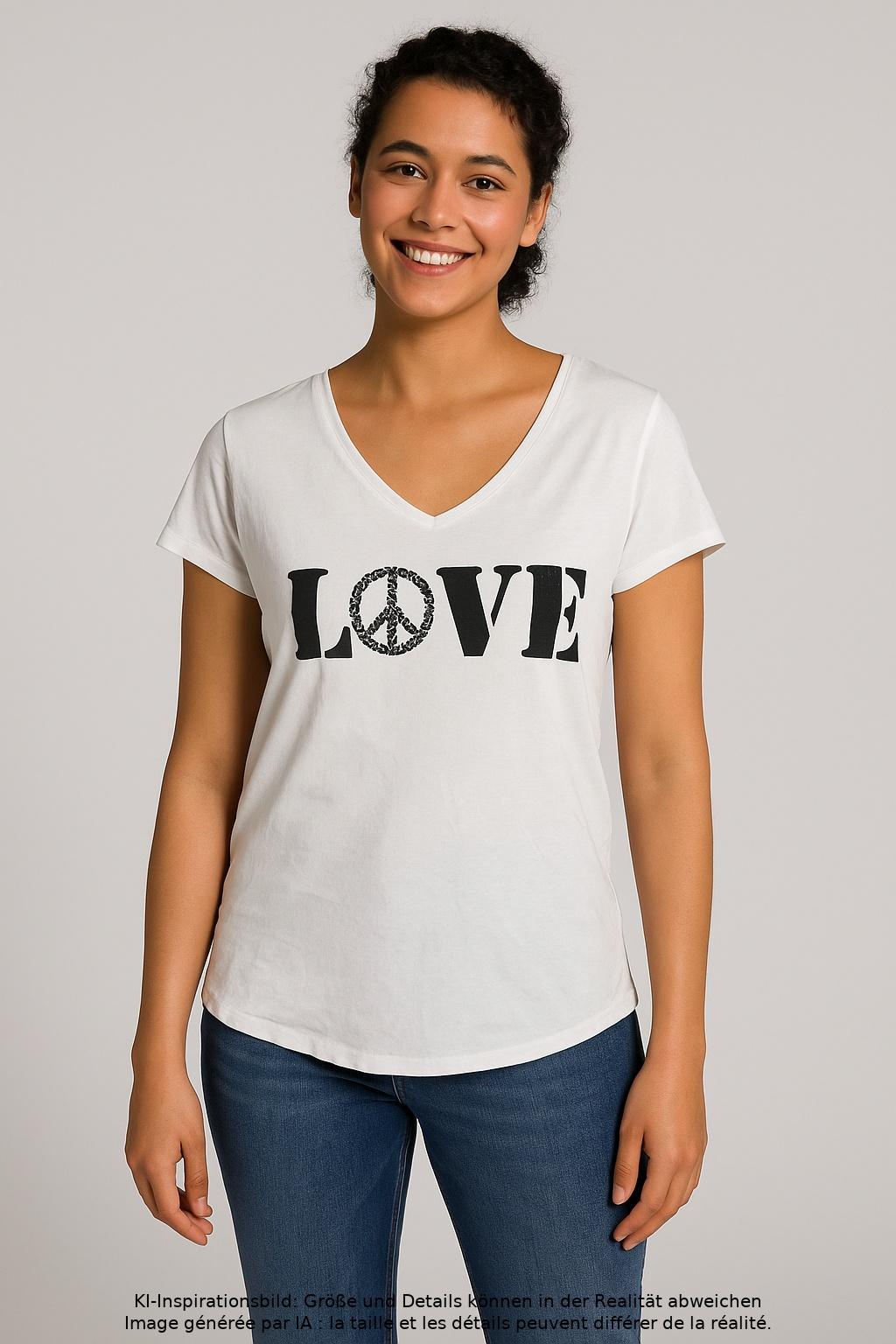 

s.Oliver Damen T-Shirt, weiß, Gr. 40