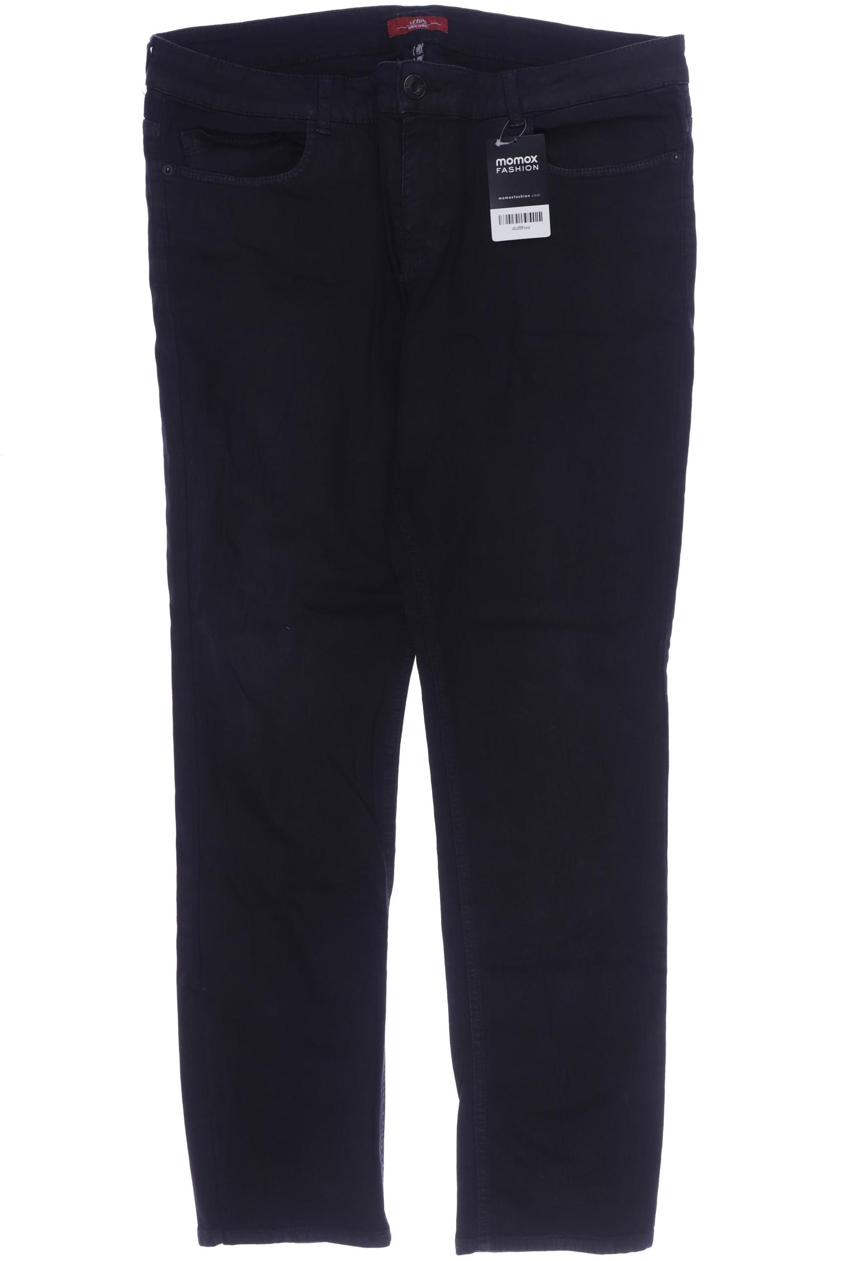 

s.Oliver Damen Jeans, schwarz, Gr. 50