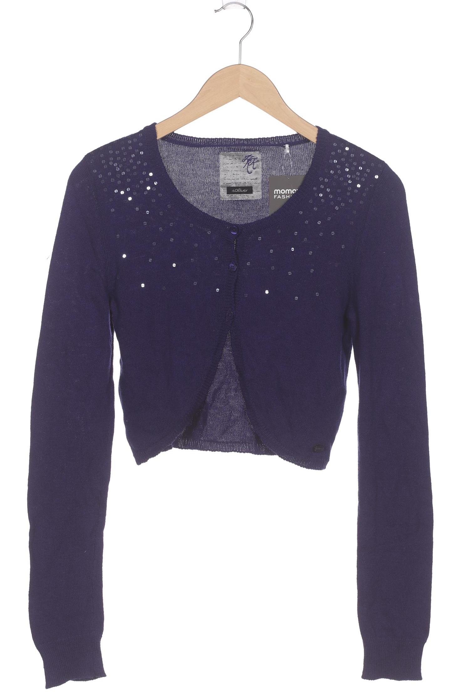 

s.Oliver Damen Strickjacke, marineblau, Gr. 42