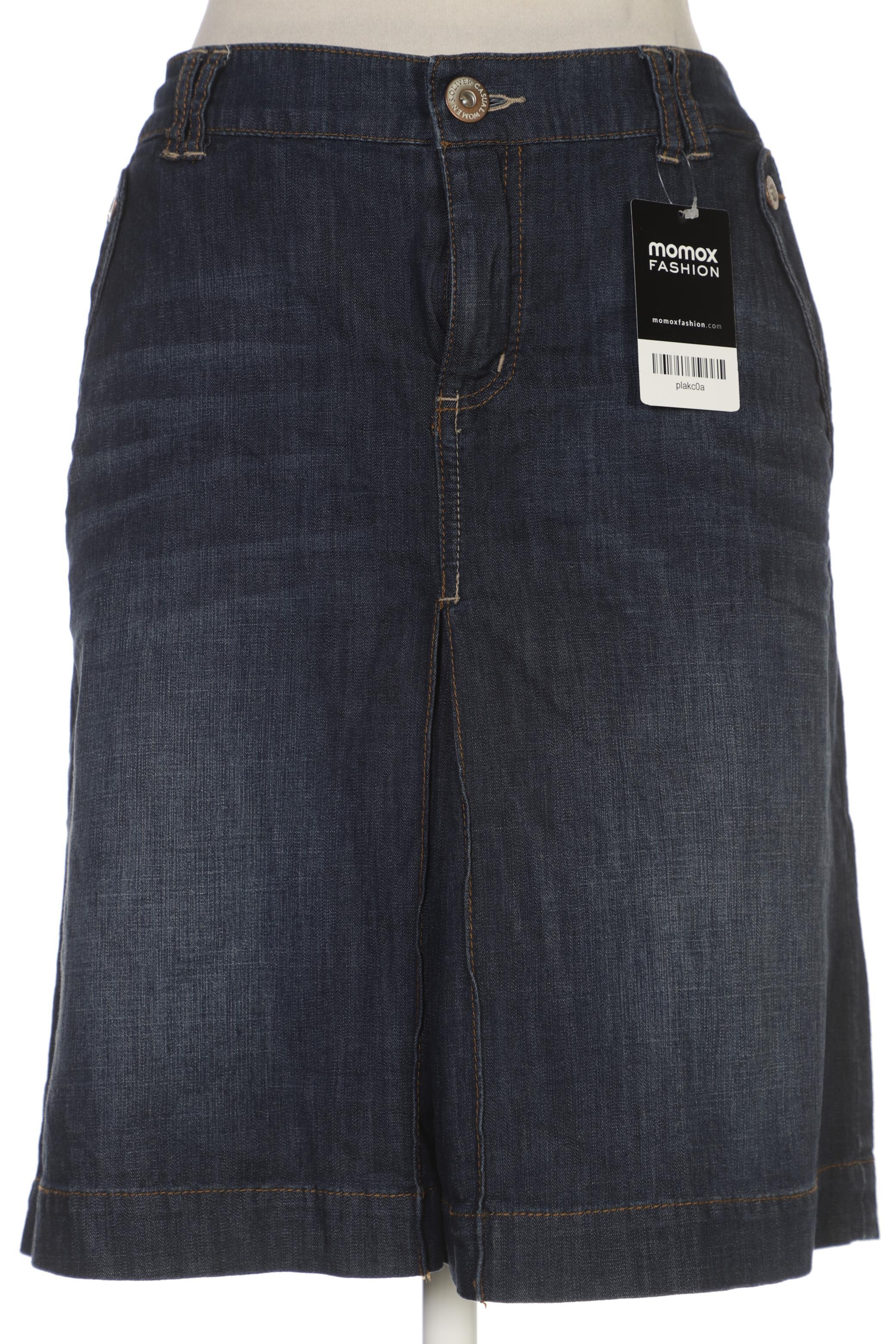 

s.Oliver Damen Rock, marineblau, Gr. 40