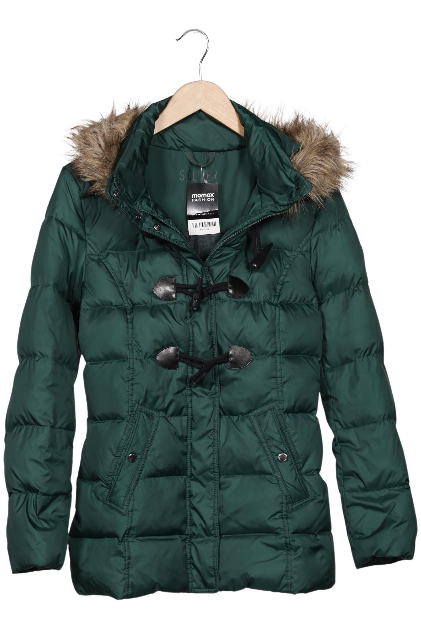 

s.Oliver Damen Jacke, grün, Gr. 36