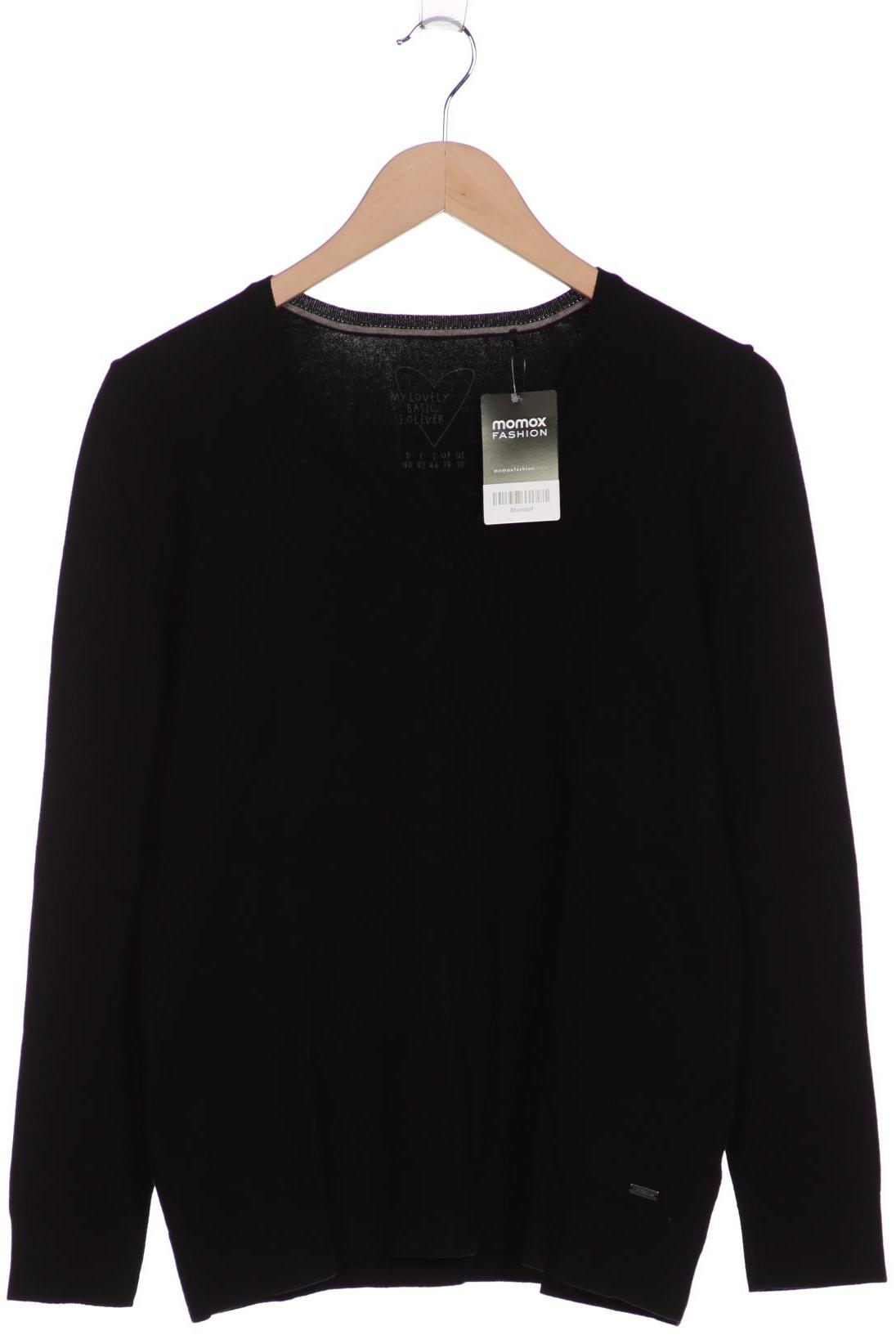 

s.Oliver Damen Pullover, schwarz, Gr. 40