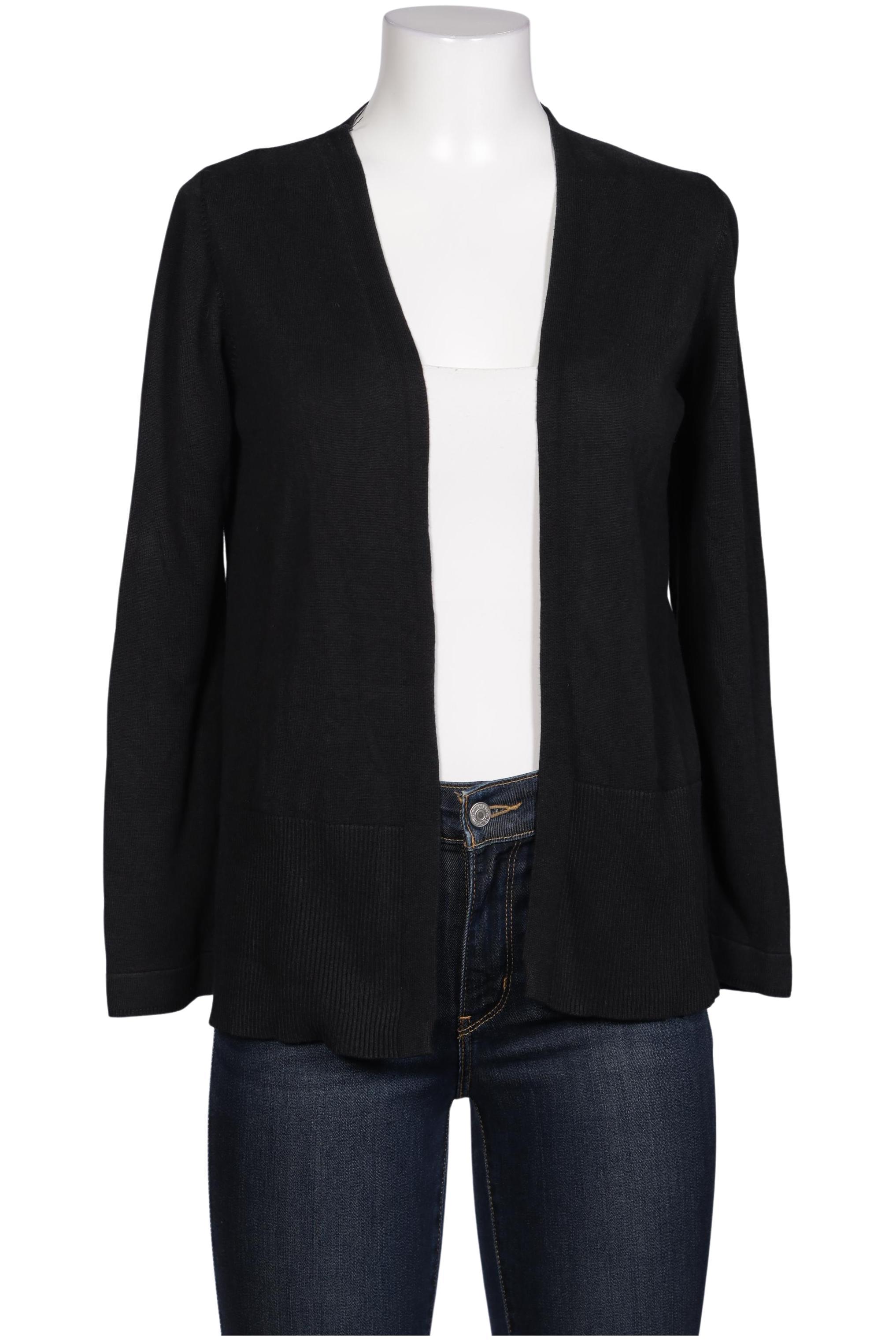 

s.Oliver Damen Strickjacke, schwarz, Gr. 38