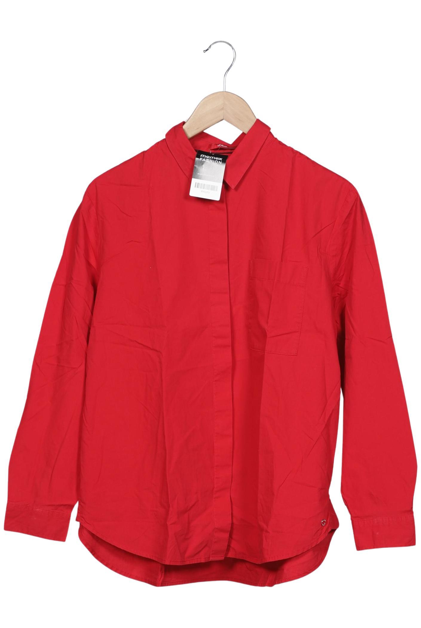 

s.Oliver Damen Bluse, rot, Gr. 38