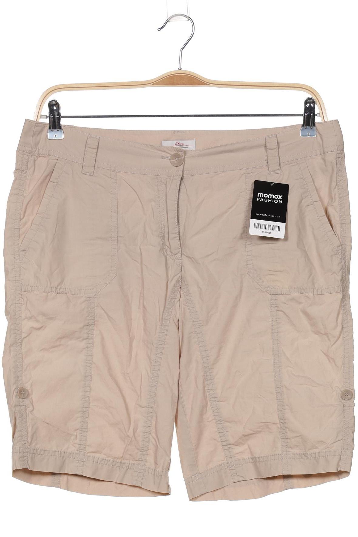 

s.Oliver Damen Shorts, beige, Gr. 42