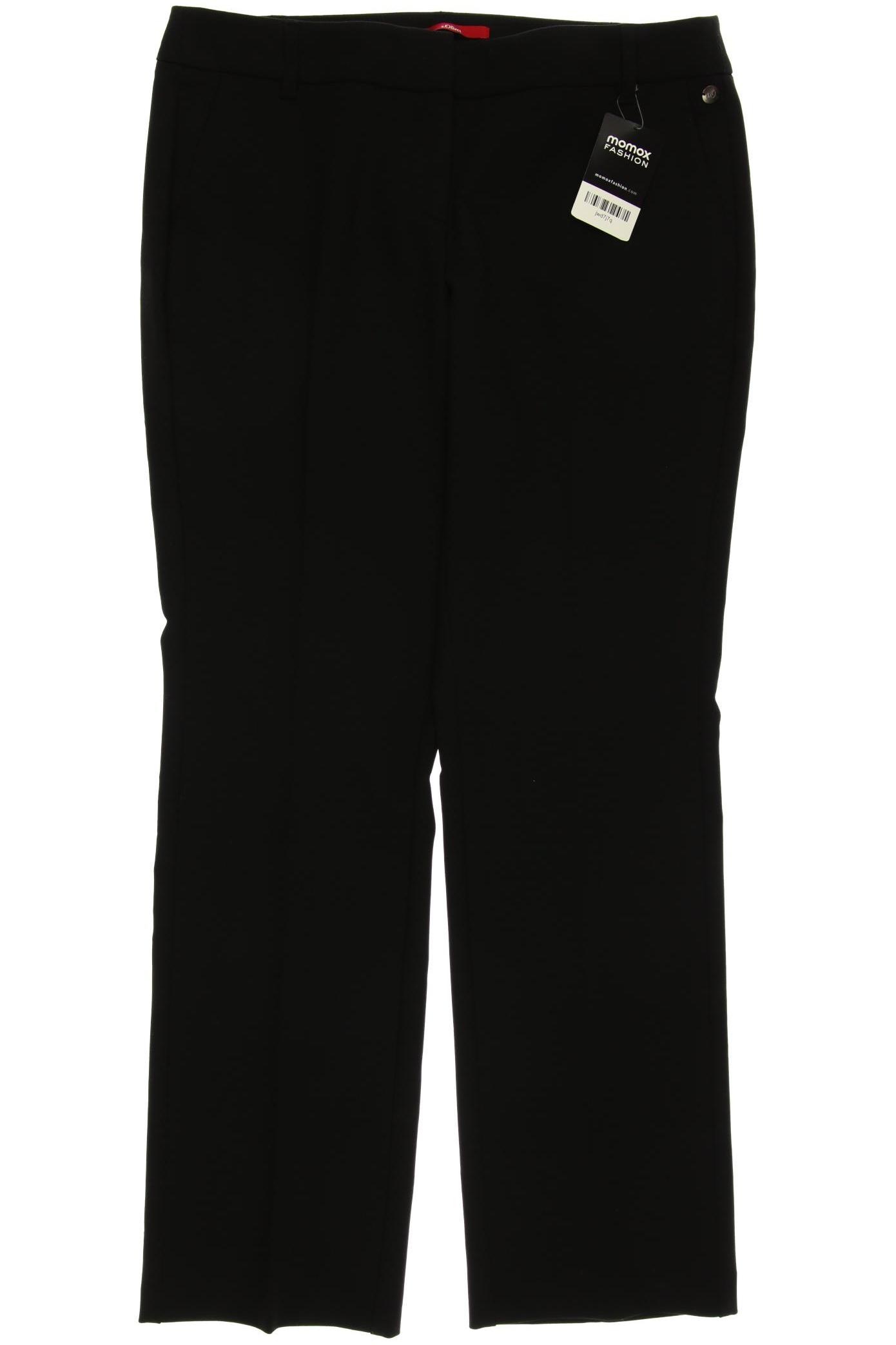 

s.Oliver Damen Stoffhose, schwarz, Gr. 40