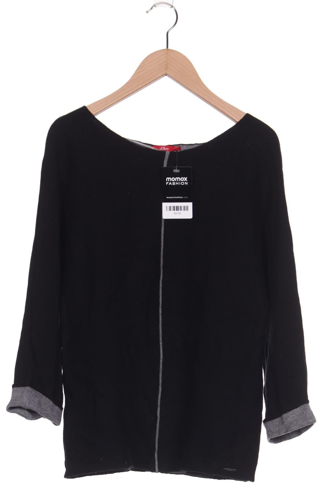 

s.Oliver Damen Pullover, schwarz, Gr. 34