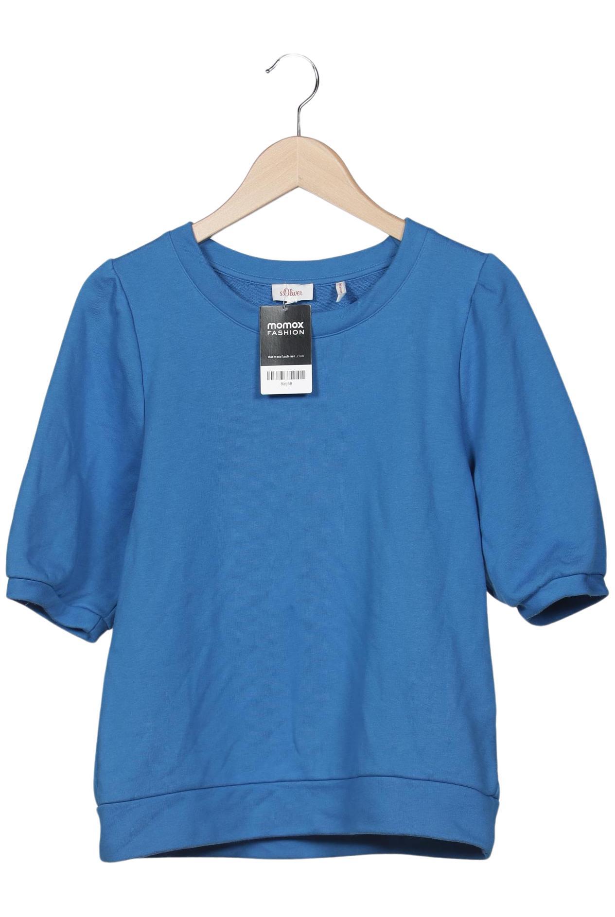 

s.Oliver Damen Sweatshirt, blau, Gr. 40