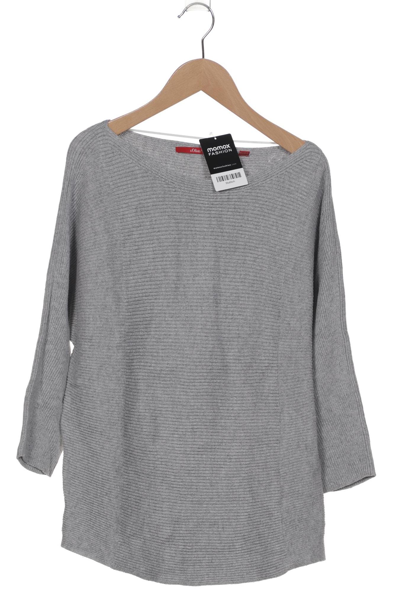 

s.Oliver Damen Pullover, grau, Gr. 38