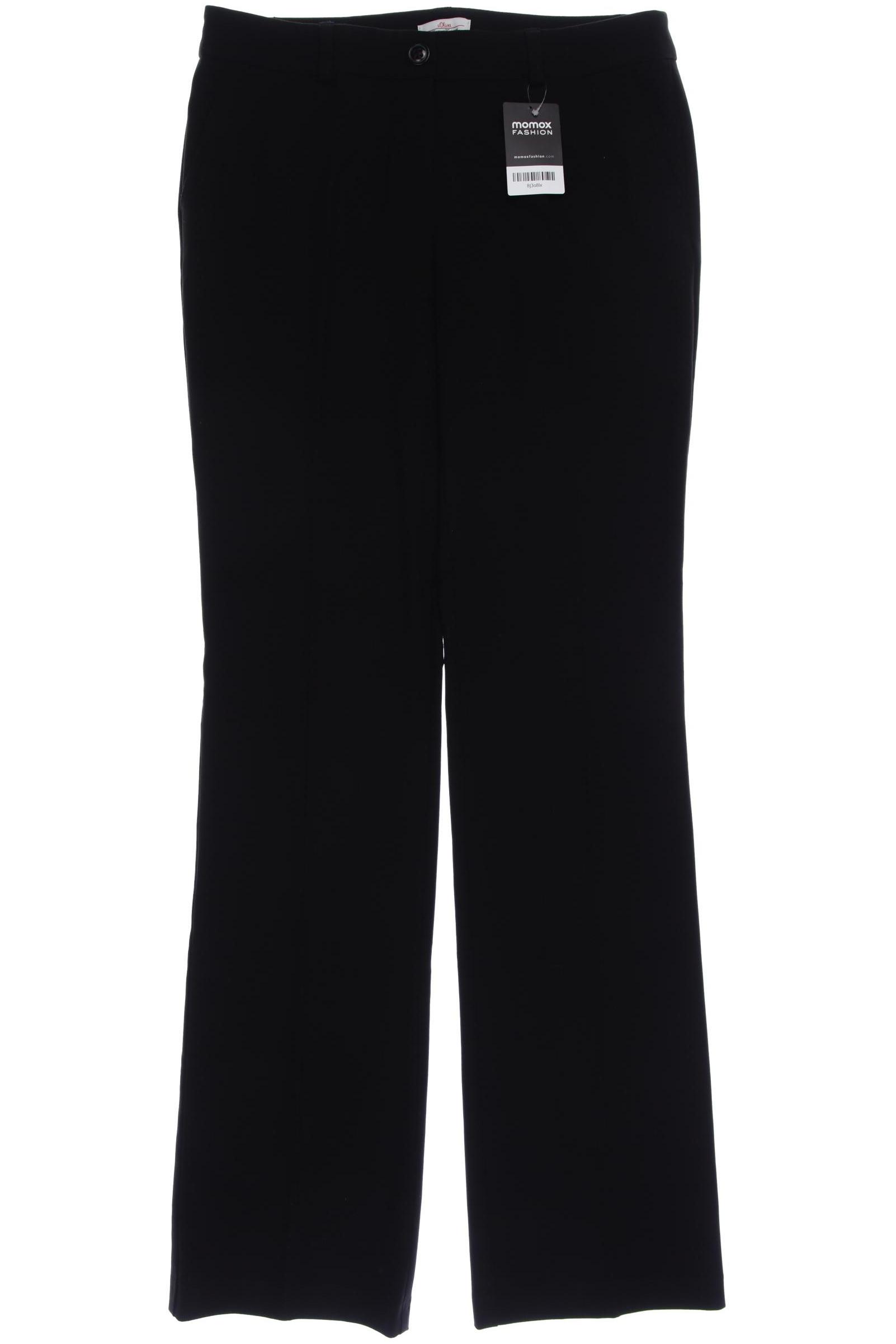 

s.Oliver Damen Stoffhose, schwarz, Gr. 40