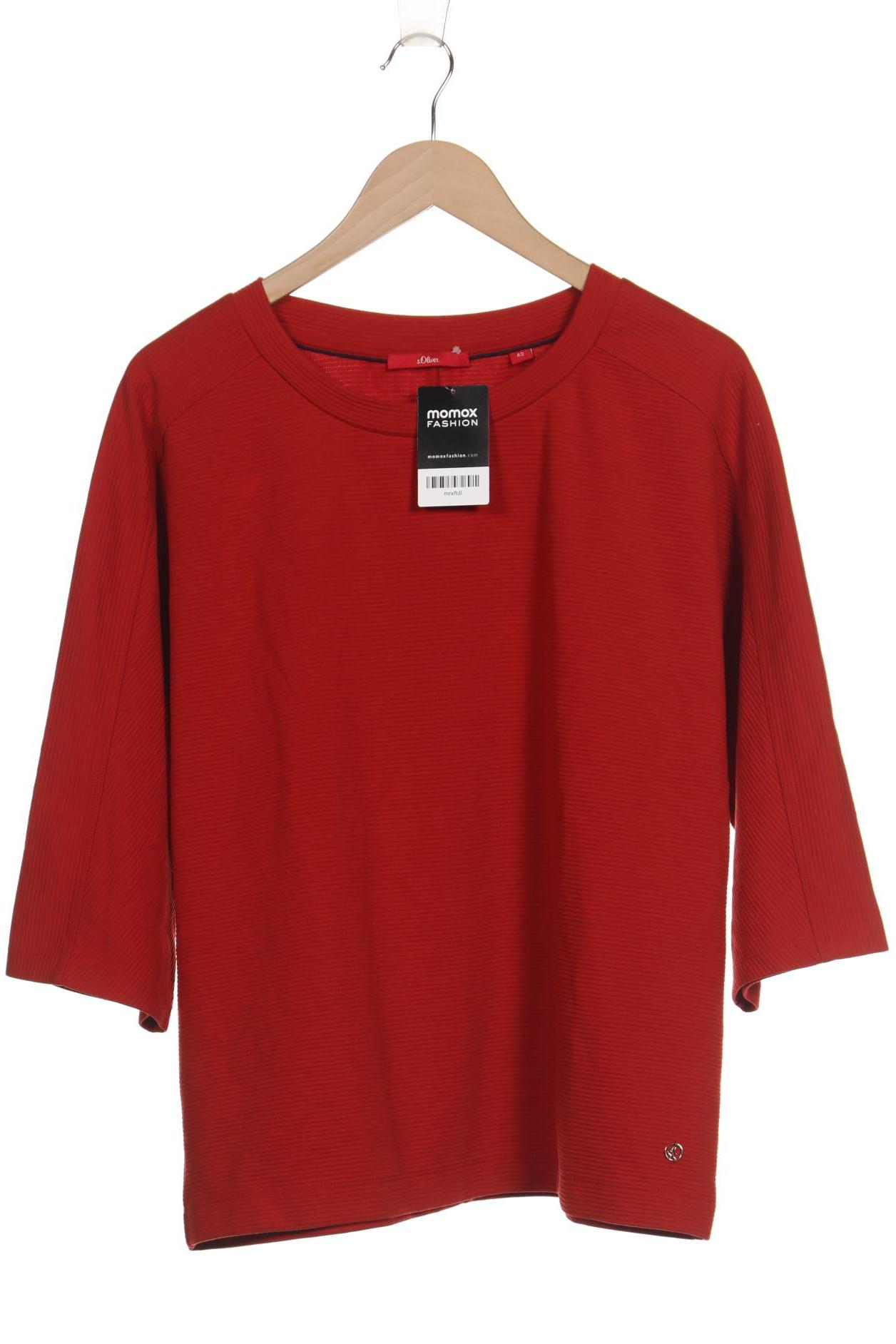 

s.Oliver Damen Sweatshirt, orange, Gr. 42