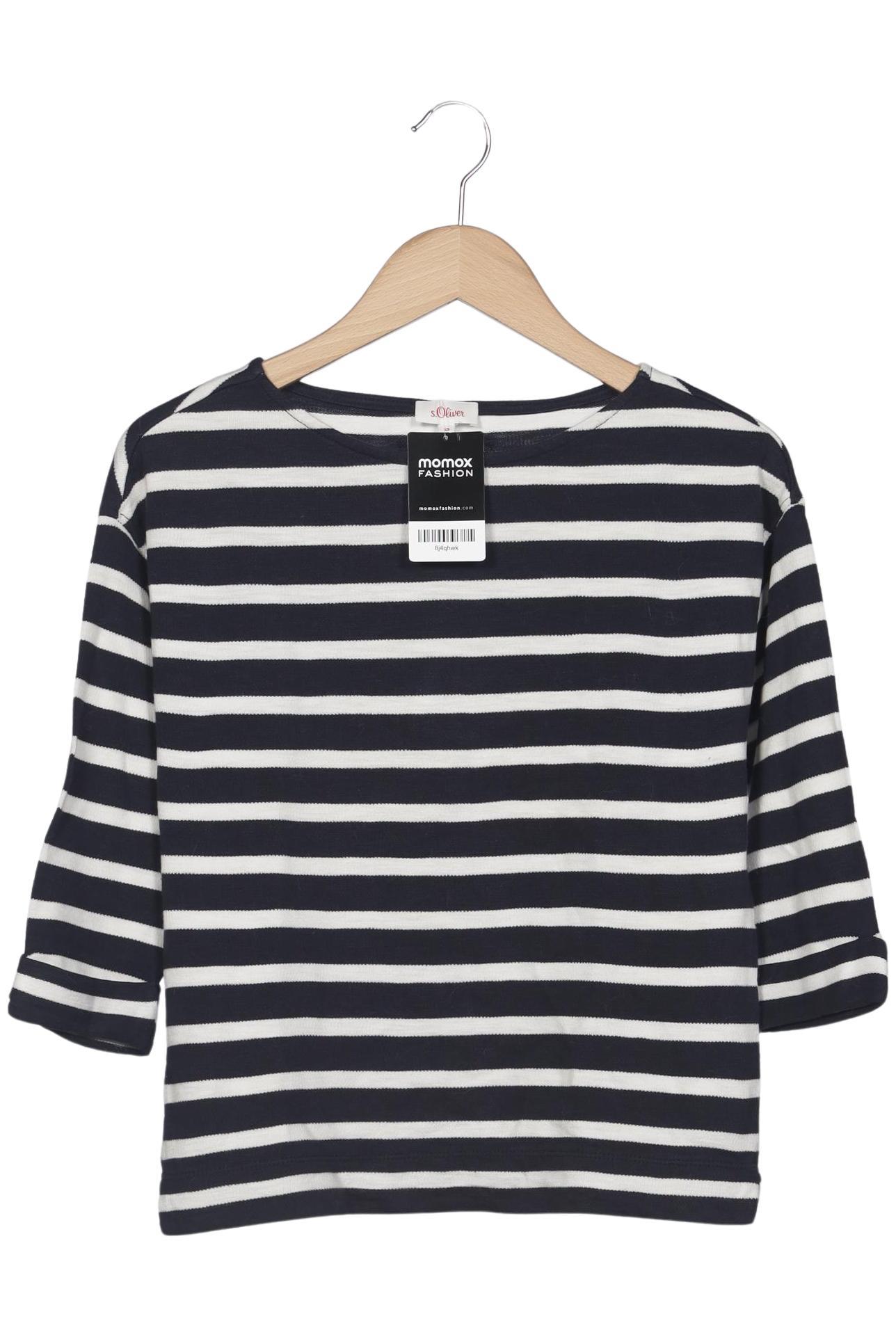 

s.Oliver Damen Langarmshirt, mehrfarbig, Gr. 34