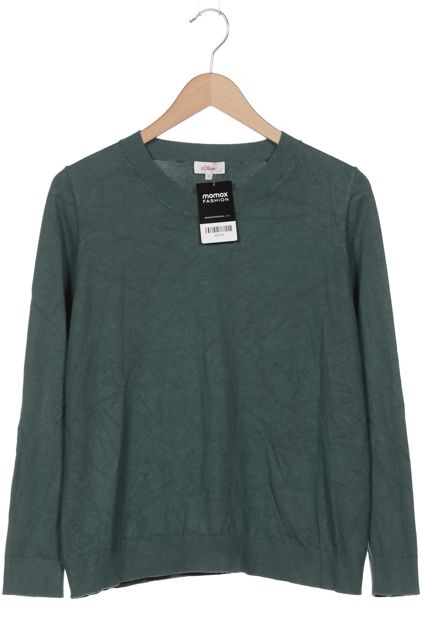 

s.Oliver Damen Pullover, türkis, Gr. 46