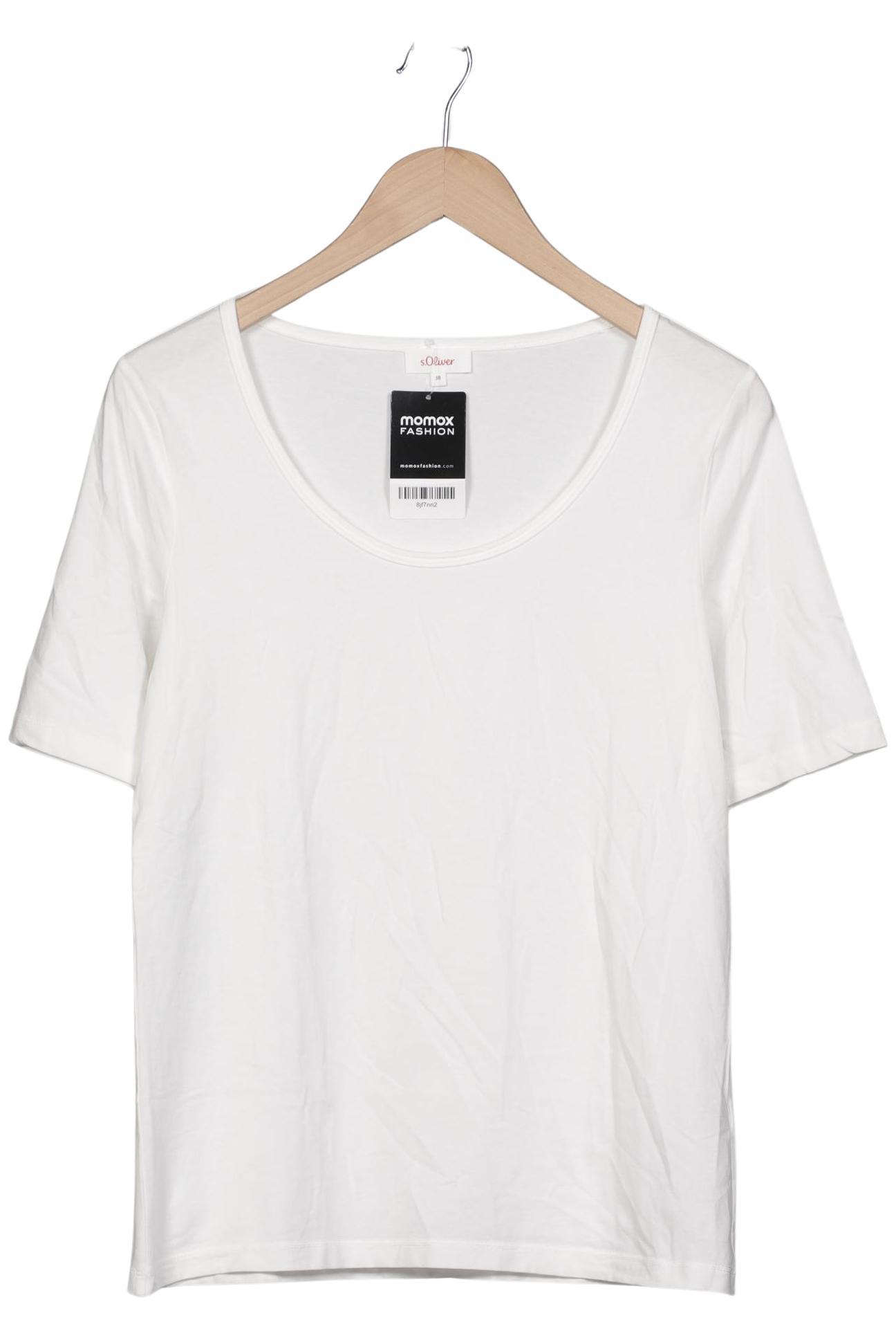 

s.Oliver Damen T-Shirt, weiß, Gr. 38